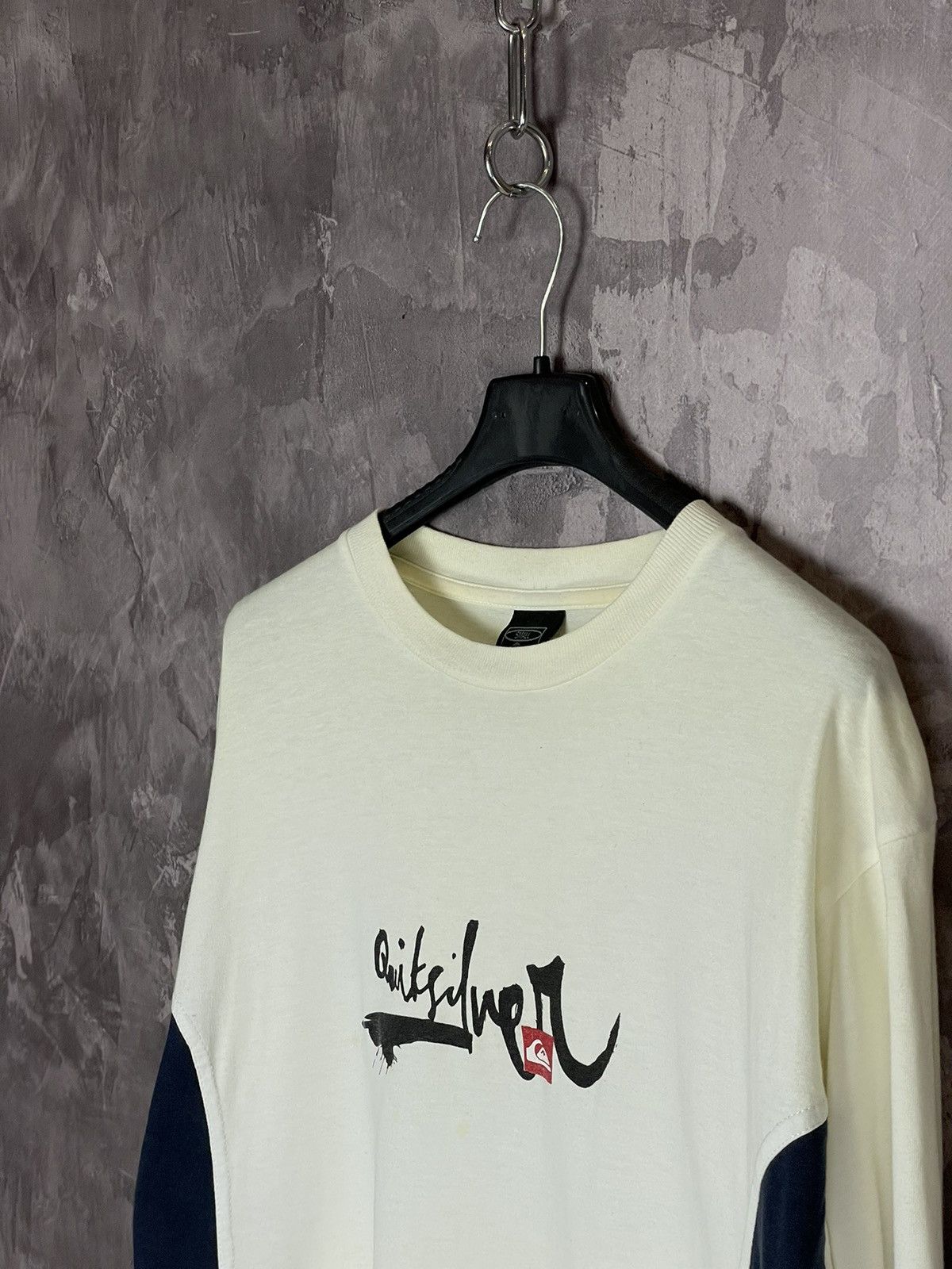 Affliction × Quiksilver × Vintage Vintage Quiksilver Thermal Embroidered Logo Long Sleeve Size US S / EU 44-46 / 1 - 7 Thumbnail