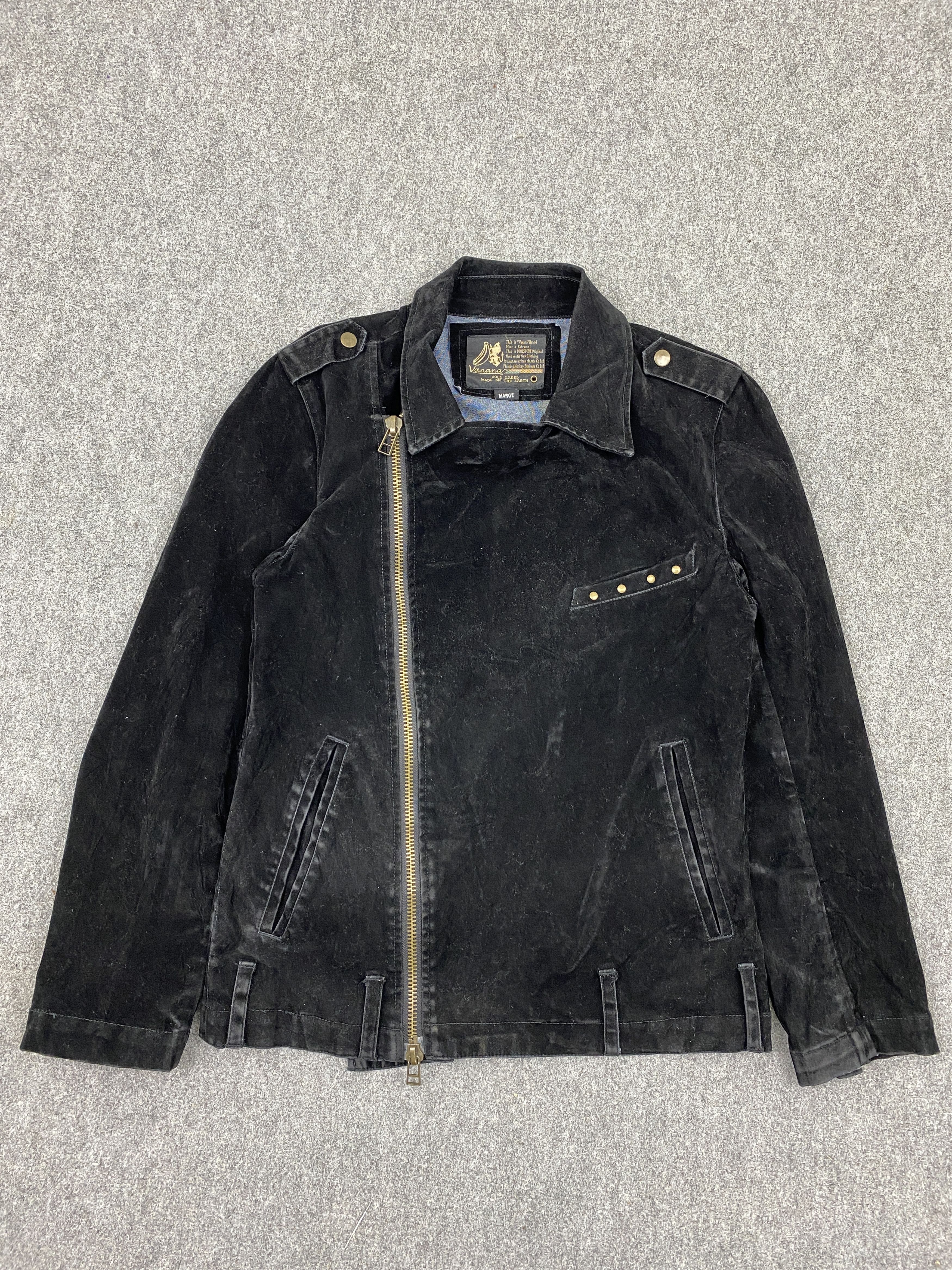Japanese Brand Vintage Japanese Brand Velvet Avant Garde Jacket MJ0037Z Size US L / EU 52-54 / 3 - 1 Thumbnail