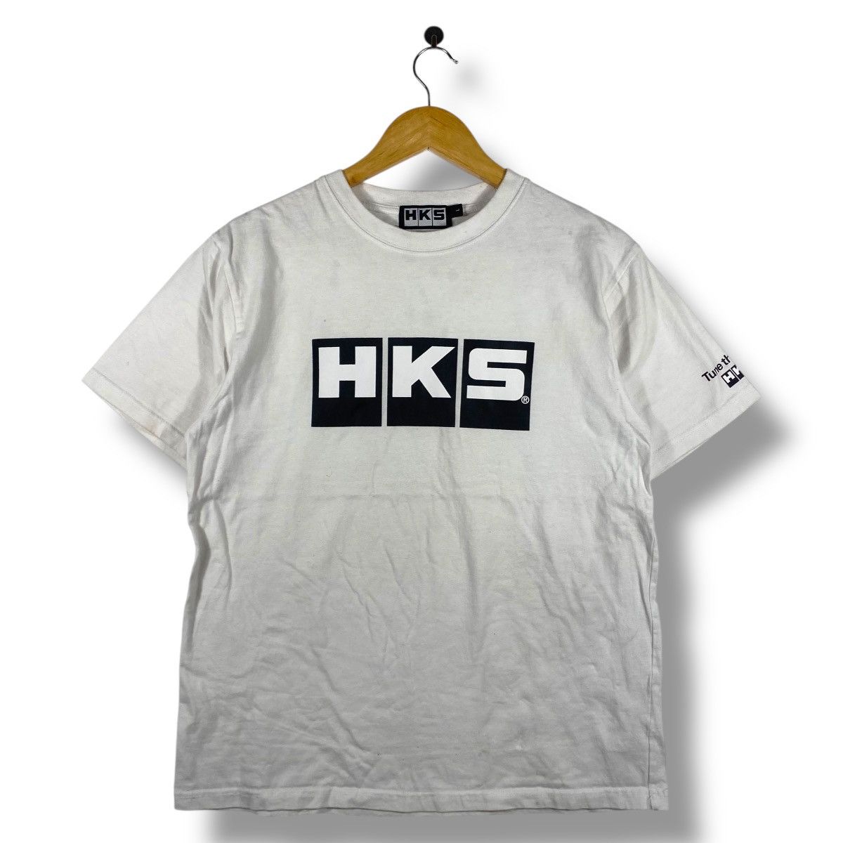 Japanese Brand Vintage 00's HKS Tune The Next Graphic Tee Shirt Large Size Size US L / EU 52-54 / 3 - 1 Thumbnail