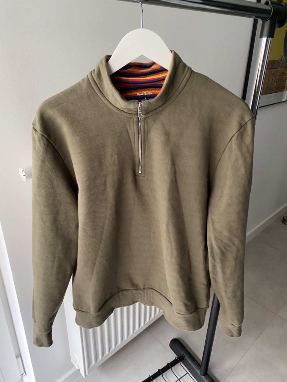 Paul Smith Paul Smith half zip sweater size TTS USA M Size US M / EU 48-50 / 2 - 1 Thumbnail