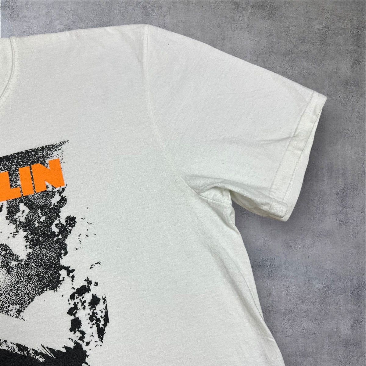 Band Tees × Led Zeppelin 2014 Led Zeppelin White Band Tee T shirt Size US XL / EU 56 / 4 - 4 Thumbnail