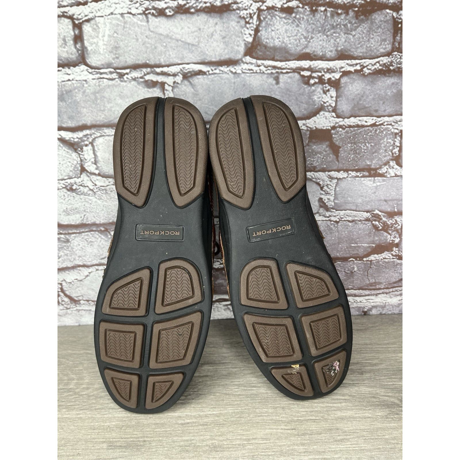 Rockport Rockport K52456 Brown Leather Casual Lace Up Casual Sneakers Size US 9 / EU 42 - 18 Thumbnail