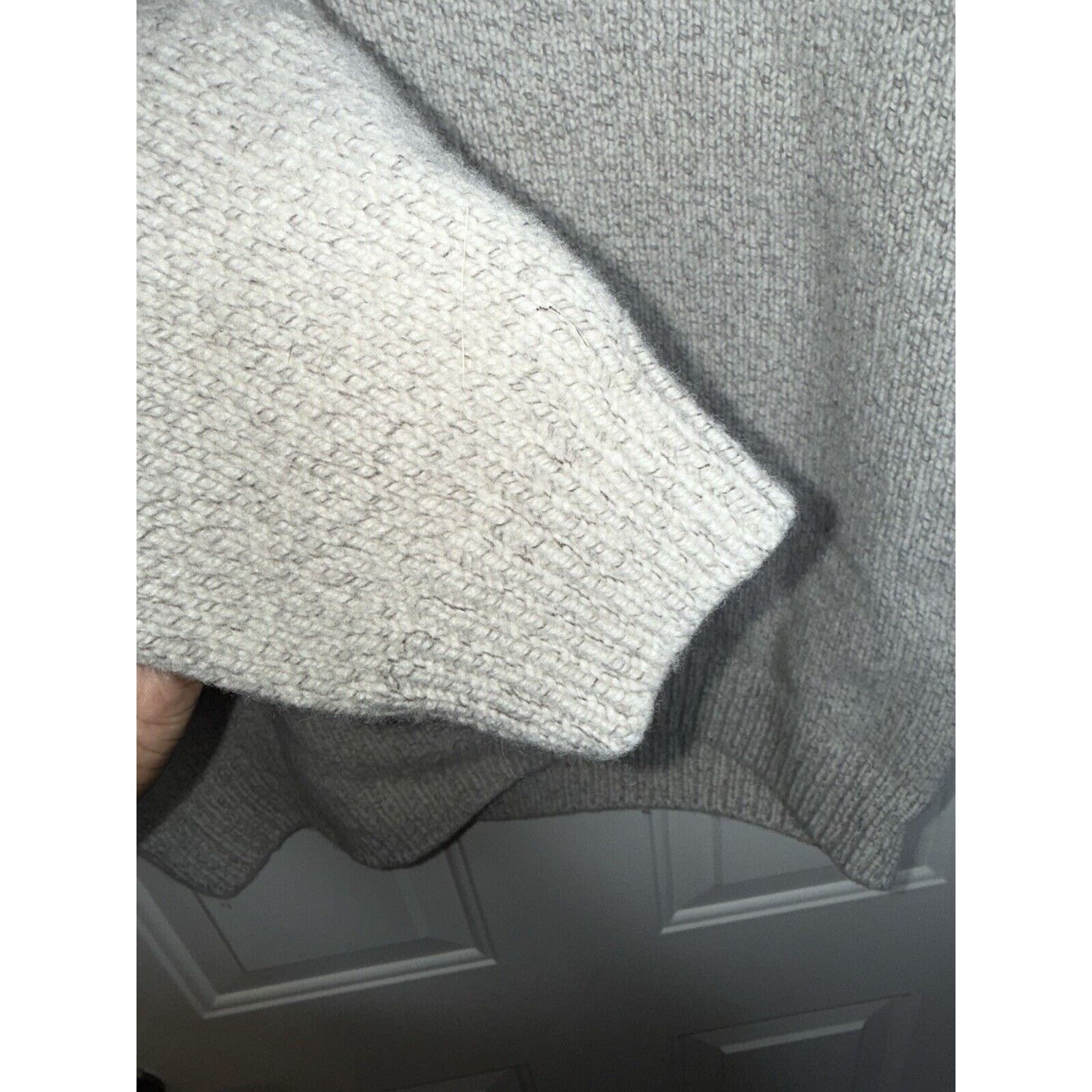 Jos. A. Bank Jos A Bank Sweater Mens XL Gray Wool Knit Casual Fleece Size US XL / EU 56 / 4 - 2 Thumbnail