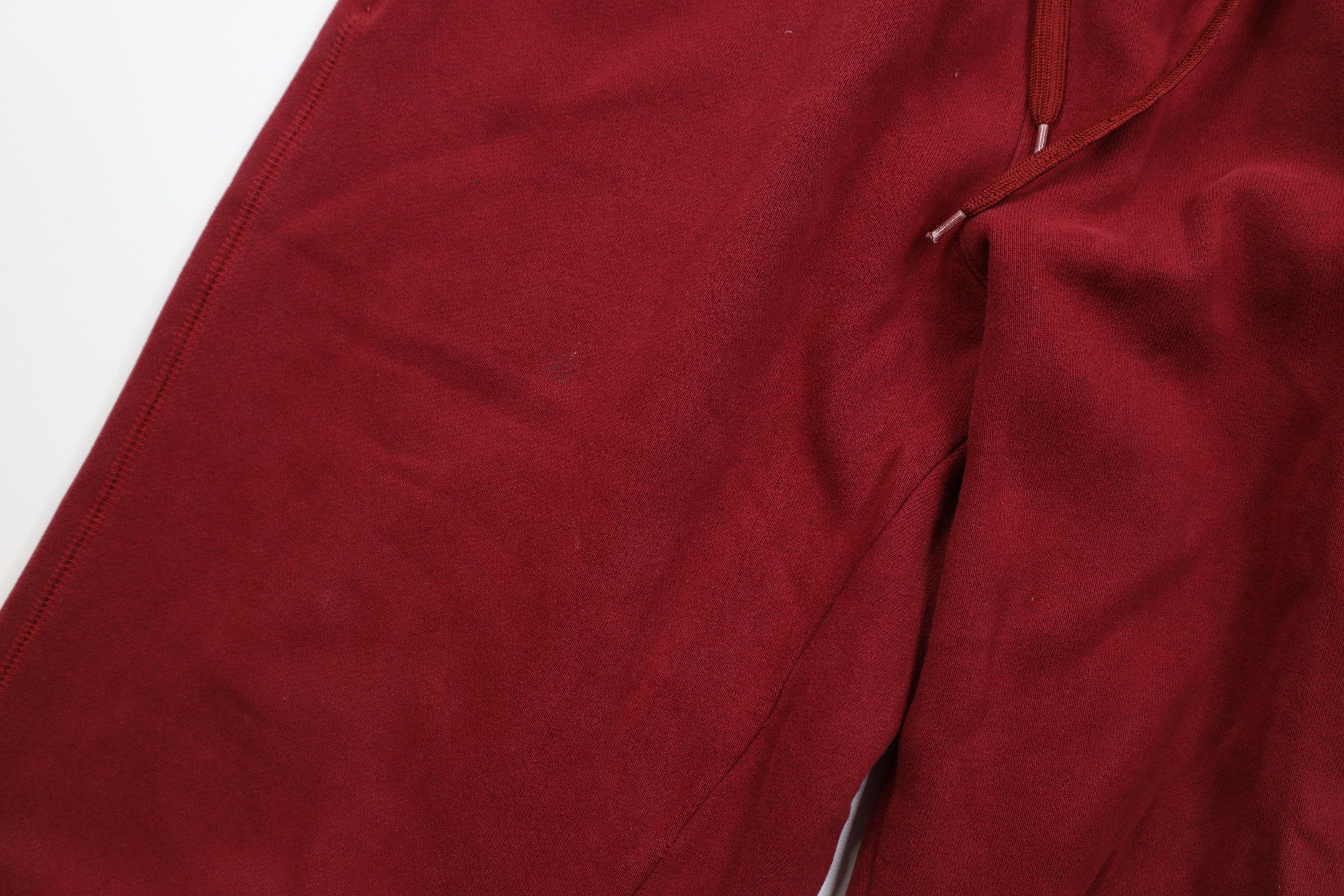 Starter Vintage 90s Y2K Starter Wide Leg Sweatpants Pants Red Size US 34 / EU 50 - 8 Thumbnail