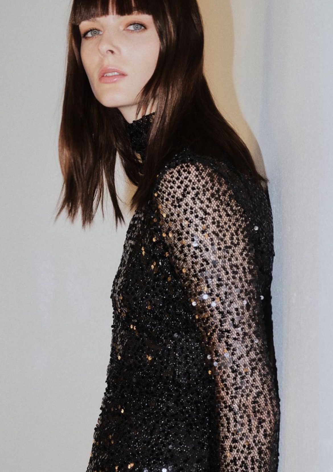 H&M H&M sequin met dress size large Size L / US 10 / IT 46 - 4 Thumbnail