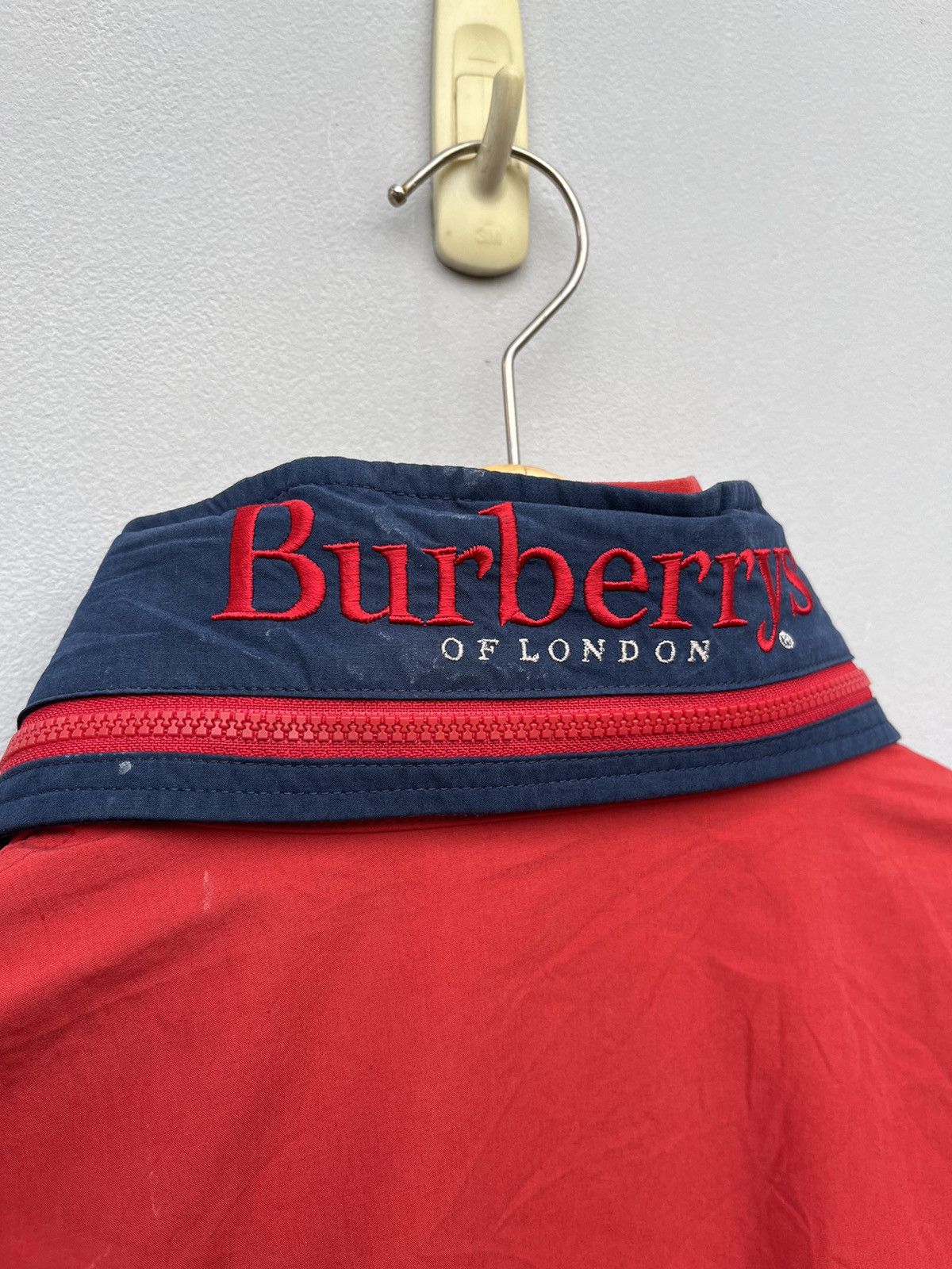 Burberry × Vintage Burberry Sports Vintage Logo Bomber Jacket Size US L / EU 52-54 / 3 - 5 Thumbnail