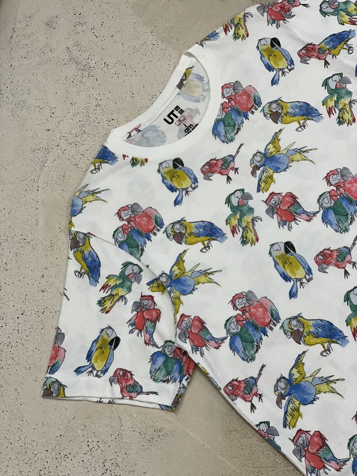 Billionaire Boys Club Uniqlo I Am Other by Pharrell Williams Icecream Parrot Print Size US XL / EU 56 / 4 - 3 Thumbnail