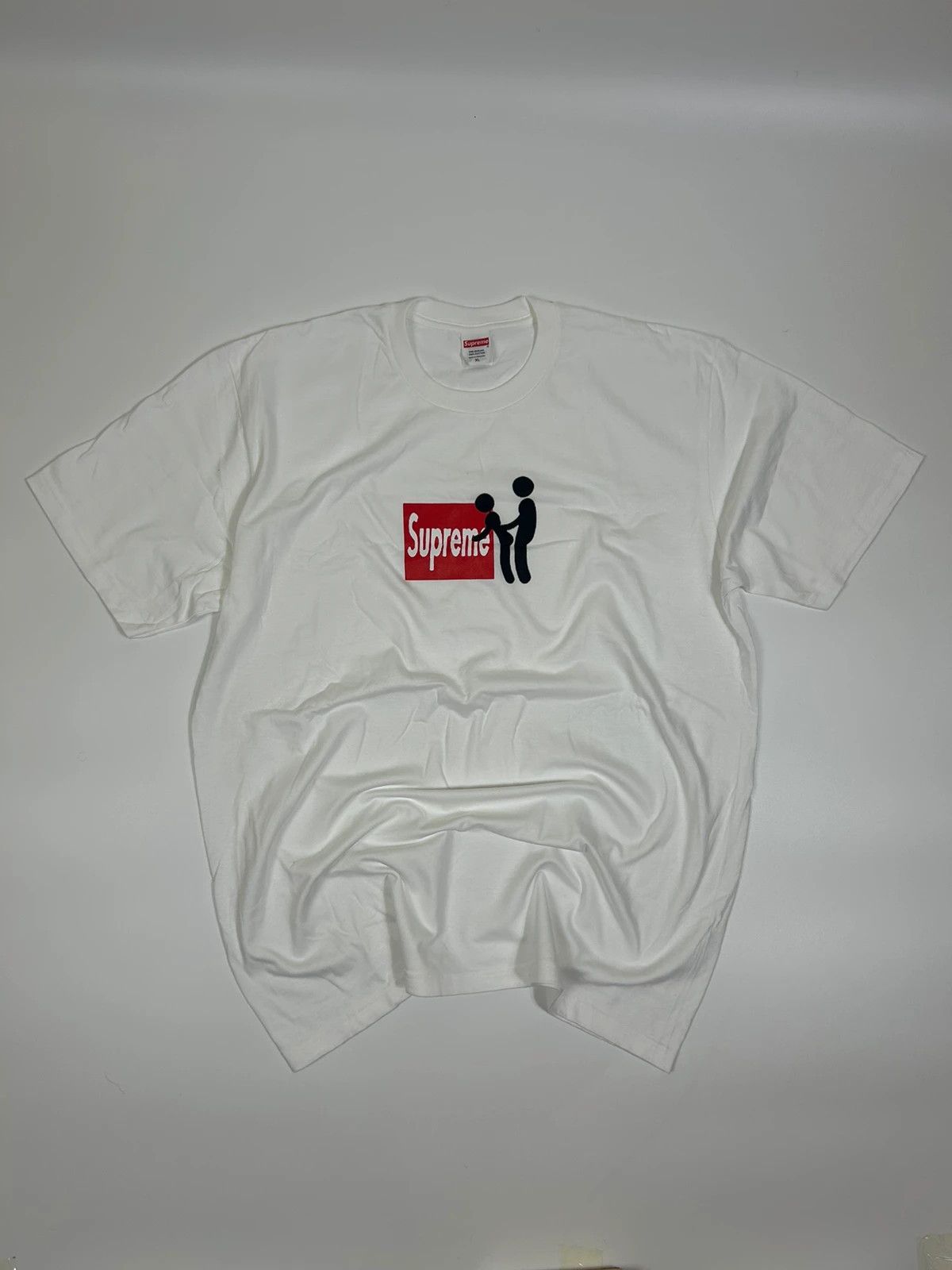 Supreme Supreme stick tee fuck tshirt logo streetwear bogo box logo Size US XL / EU 56 / 4 - 1 Thumbnail