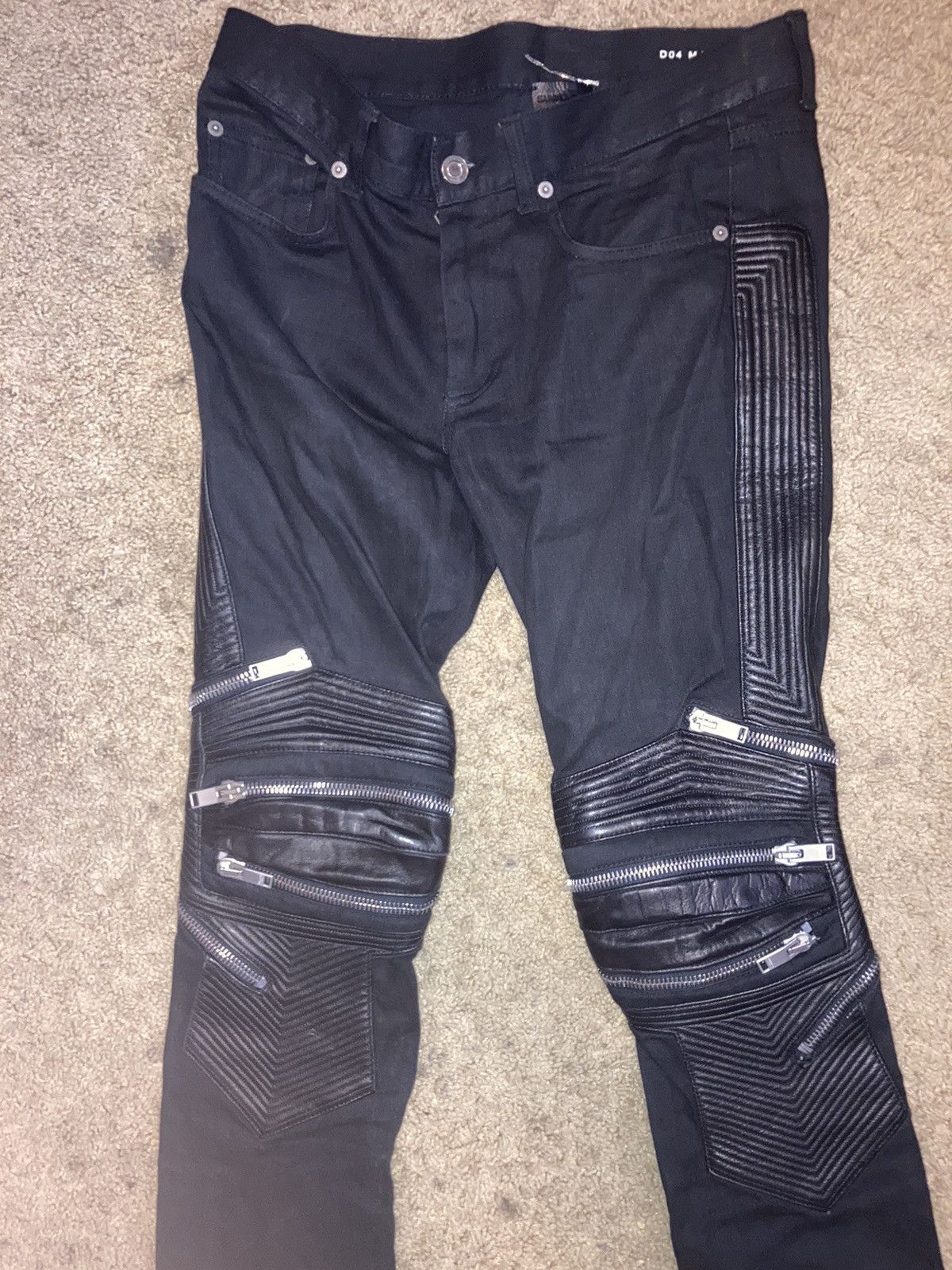 Saint Laurent Biker Denim | Grailed