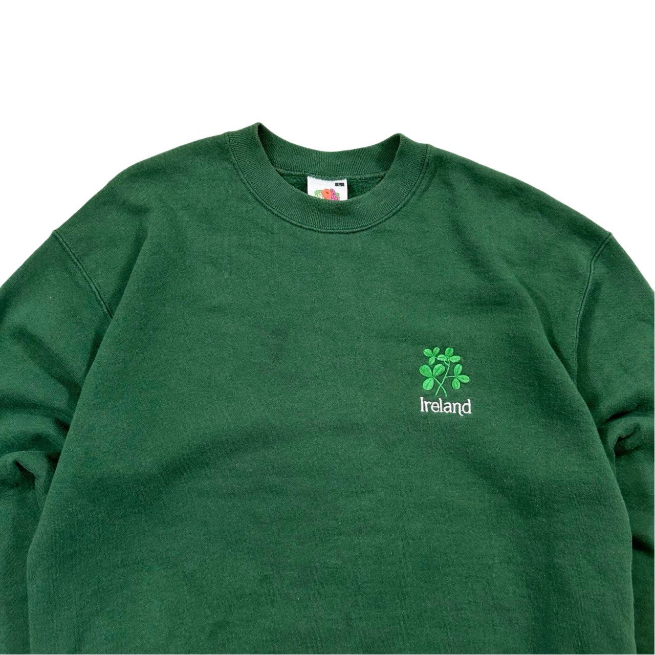 Vintage Vintage 00s Fruit of the Loom Ireland Embroidered Sweater Size US L / EU 52-54 / 3 - 2 Thumbnail