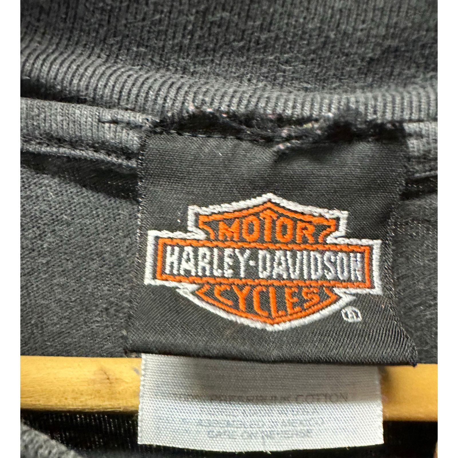 Harley Davidson Vintage Harley Davidson Long Sleeve Flames Size XL Size US XL / EU 56 / 4 - 4 Thumbnail