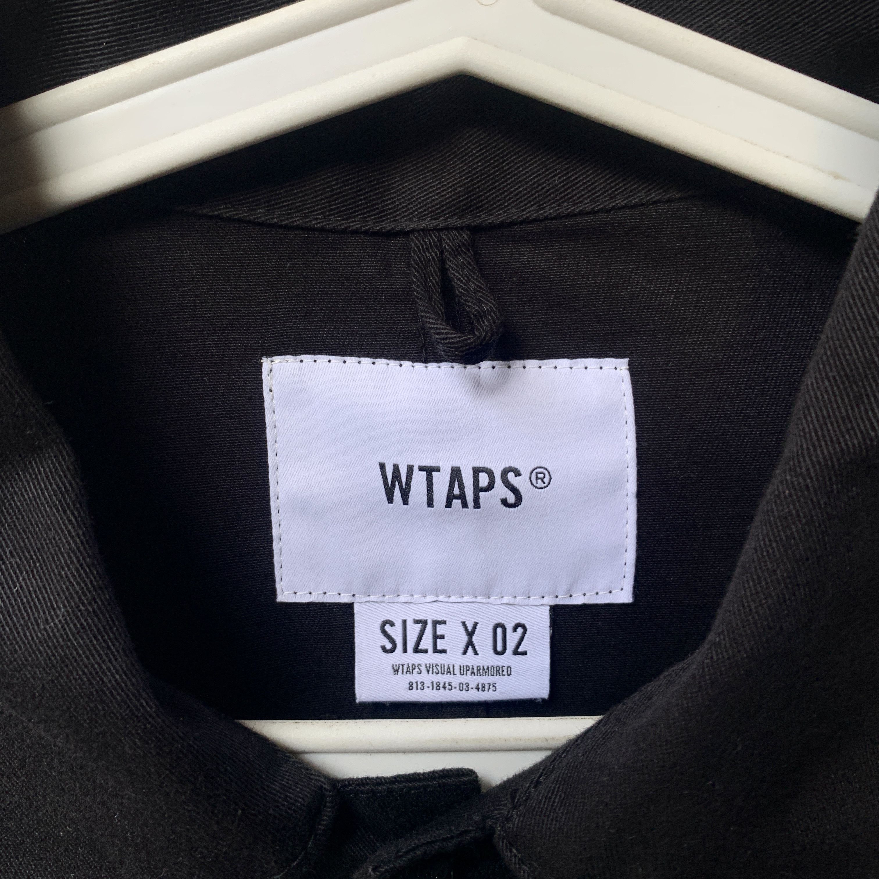 Wtaps Wtaps buds ls 01 shirt cotton twill Size US M / EU 48-50 / 2 - 3 Thumbnail