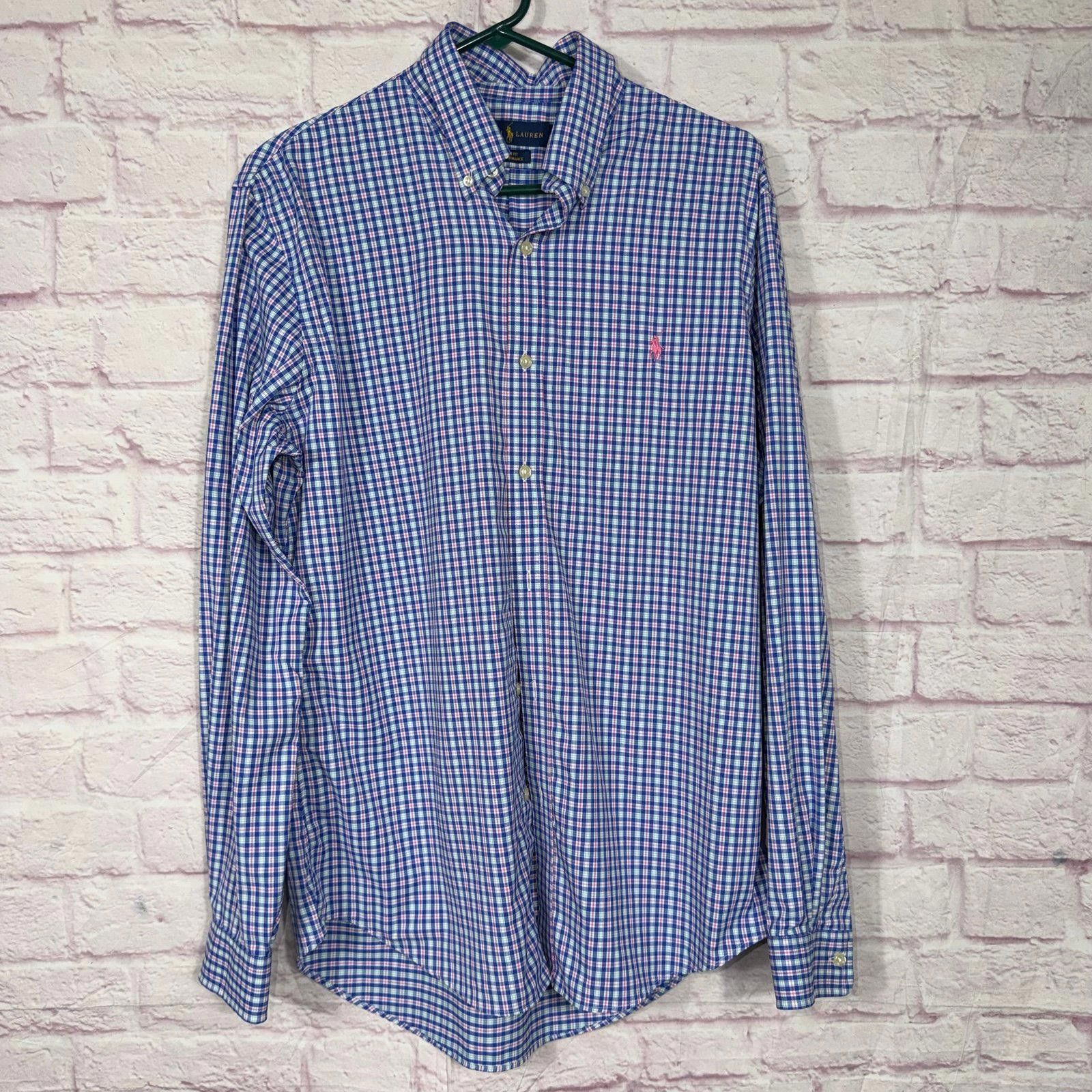Polo Ralph Lauren Ralph Lauren Large Slim Fit Checkered Shirt Size US L / EU 52-54 / 3 - 1 Thumbnail