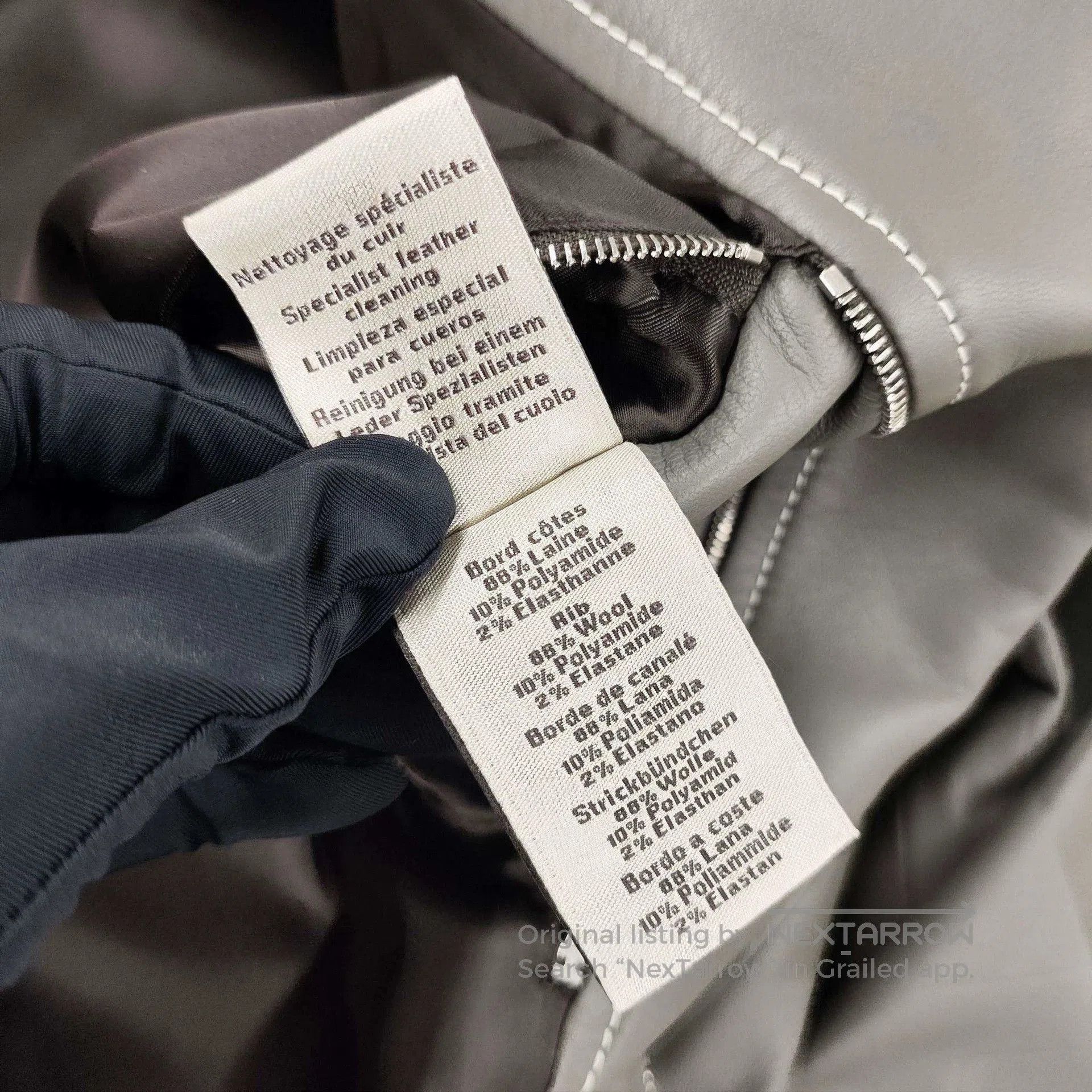 Hermes Hermes Green Leather Jacket Size 38. Size US XS / EU 42 / 0 - 6 Thumbnail