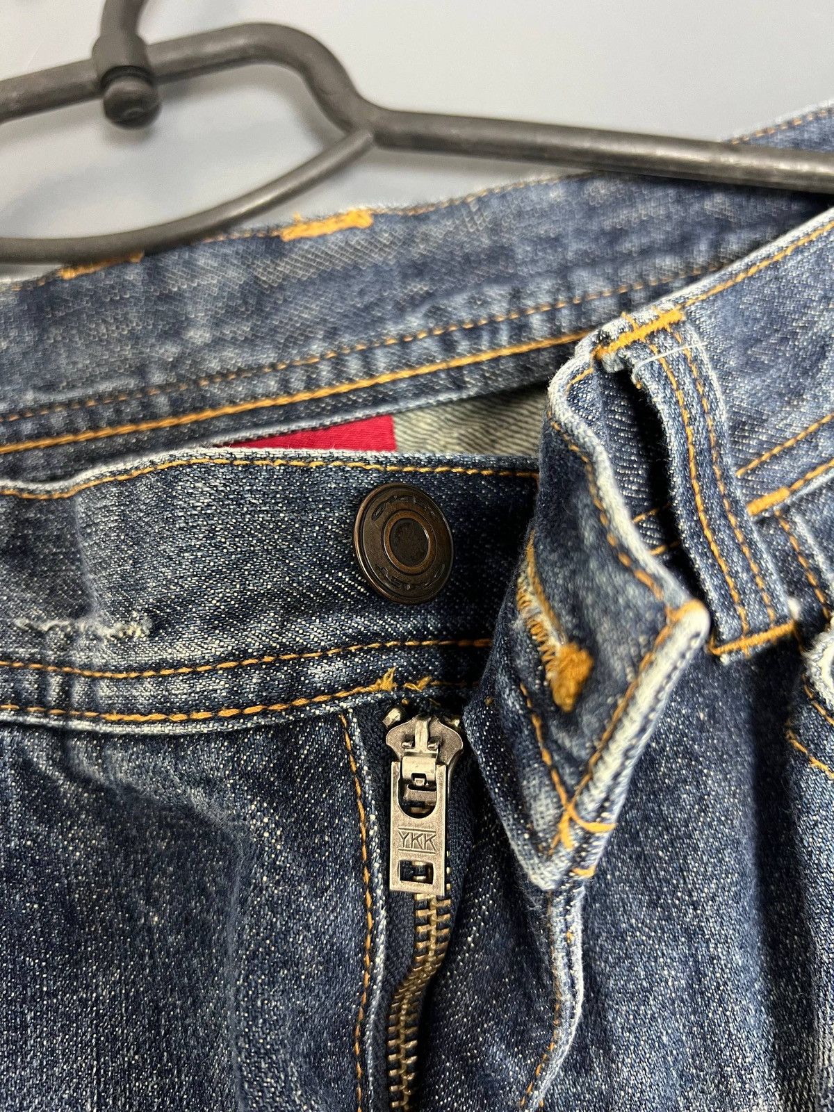 Oakley Vintage Oakley Industrial Denim Jeans Slim Fit Pants sz 32 Size US 32 / EU 48 - 22 Thumbnail