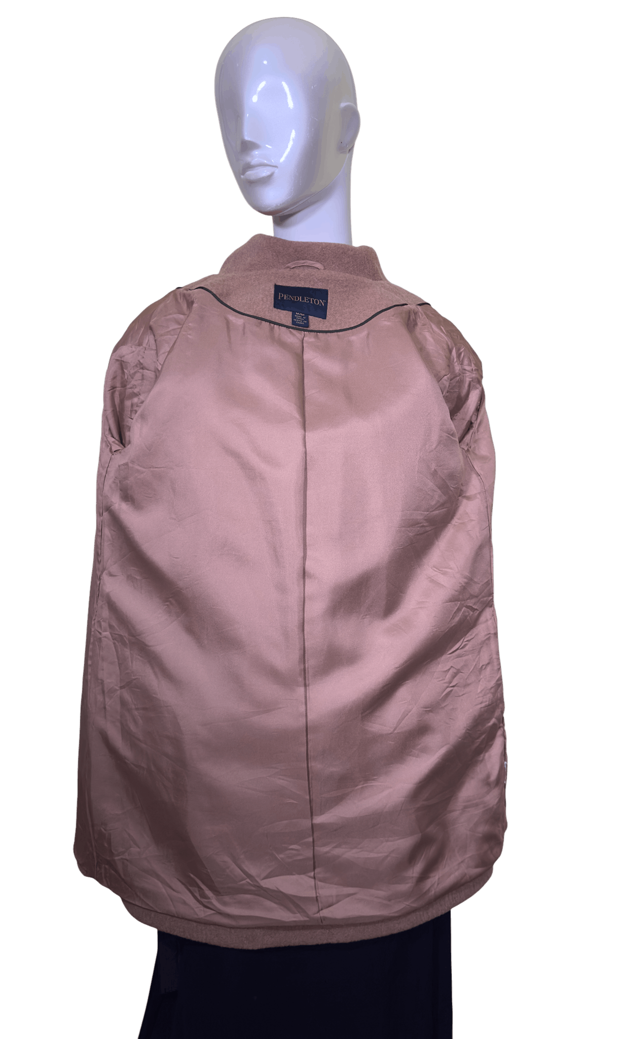 Pendleton Wool blend Topper Coat Lined Camel Size M / US 6-8 / IT 42-44 - 5 Thumbnail
