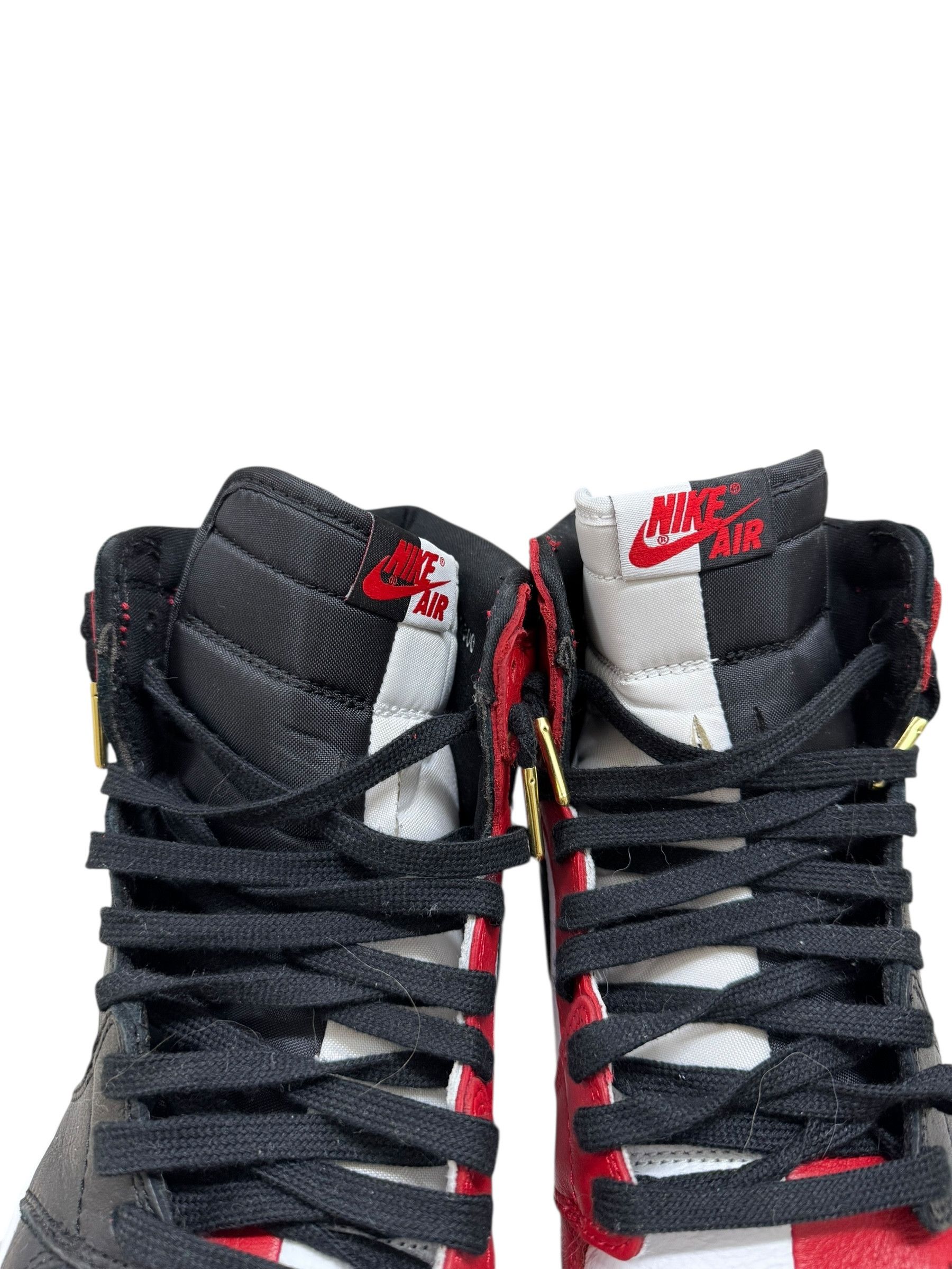 Jordan Brand Air Jordan 1 Retro High OG Red Homage To Home Numbered F&F Size US 10 / EU 43 - 5 Thumbnail