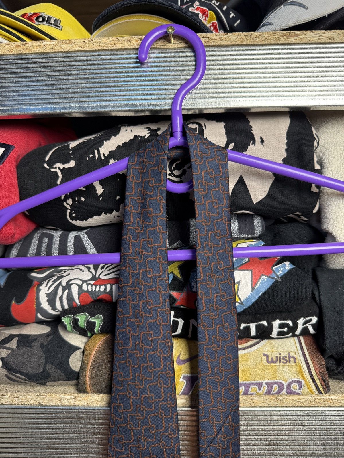 Gucci GUCCI SILK TIE MENS Size ONE SIZE - 5 Thumbnail