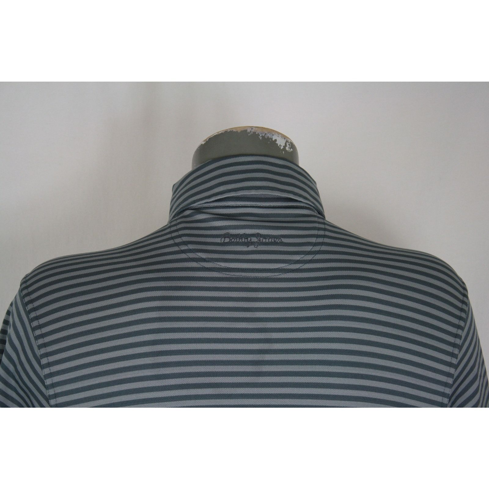 Bobby Jones NWT Bobby Jones X-H2O Performance Striped Gray Polo Shirt Size US M / EU 48-50 / 2 - 5 Thumbnail