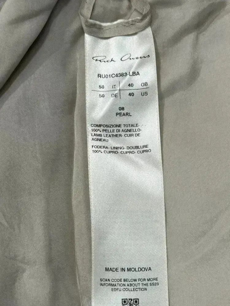 Rick Owens Sz 5-2507 Size US 34 / EU 50 - 4 Thumbnail