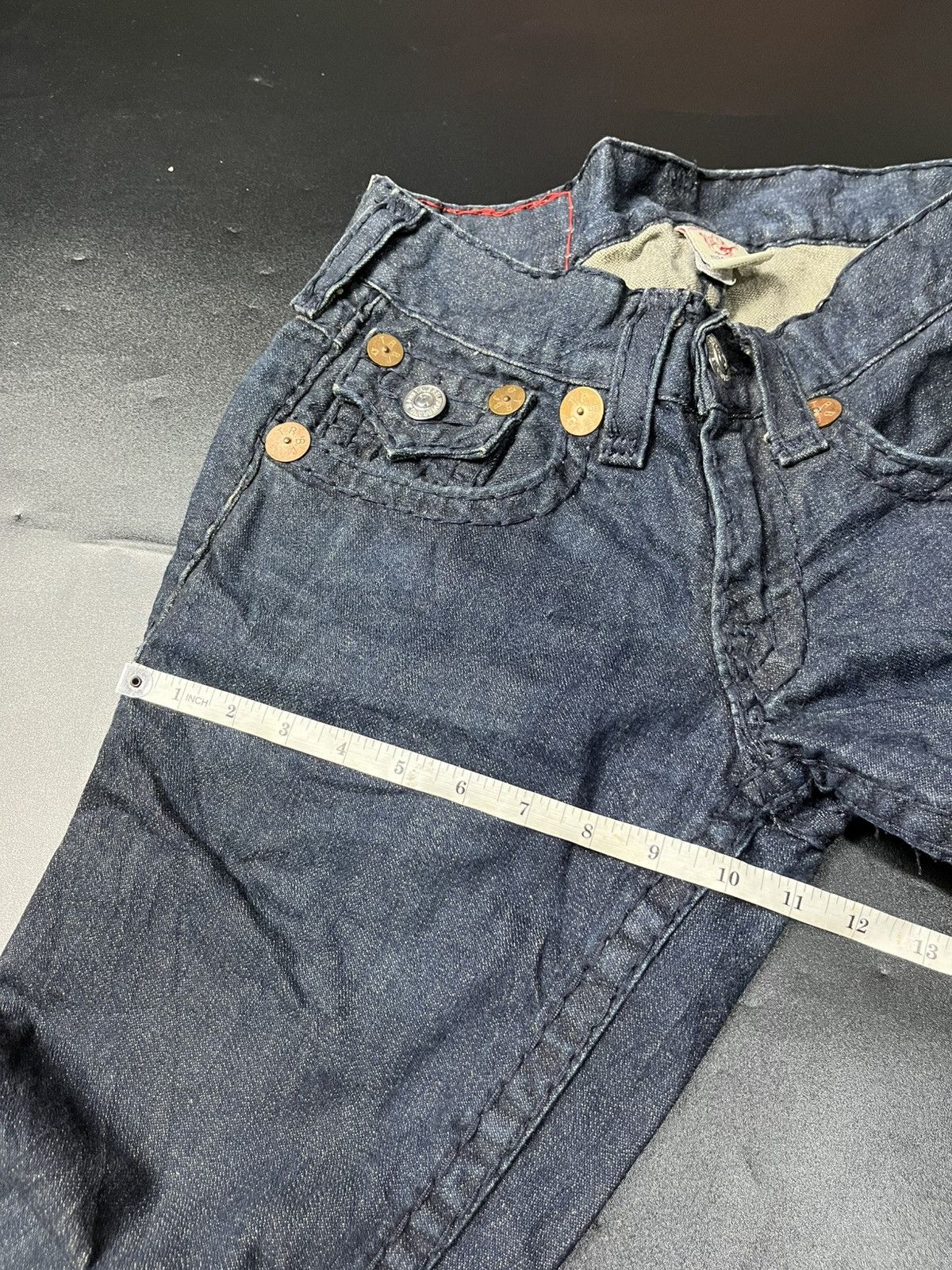 If Six Was Nine × Japanese Brand × Le Grande Bleu (L.G.B.) SUPER FLARE TRUE RELIGION SPIDER Style Size US 30 / EU 46 - 15 Thumbnail