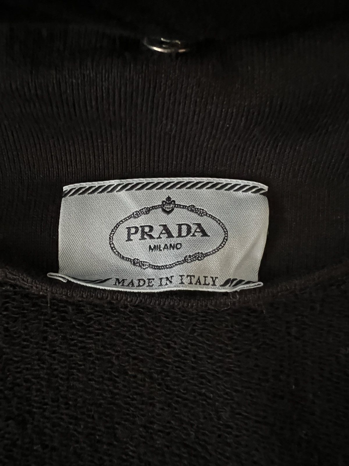 Prada Prada graphic print zip up hoodie Size US XS / EU 42 / 0 - 9 Thumbnail