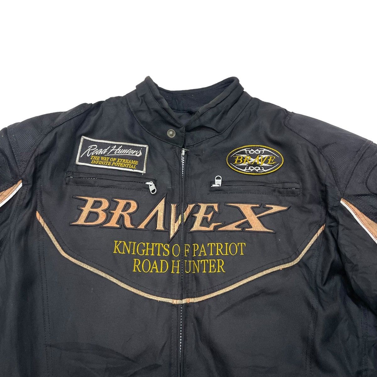Japanese Brand 💥Vintage Japanese Brand Brave Motorcycle Jacket Size US L / EU 52-54 / 3 - 3 Thumbnail