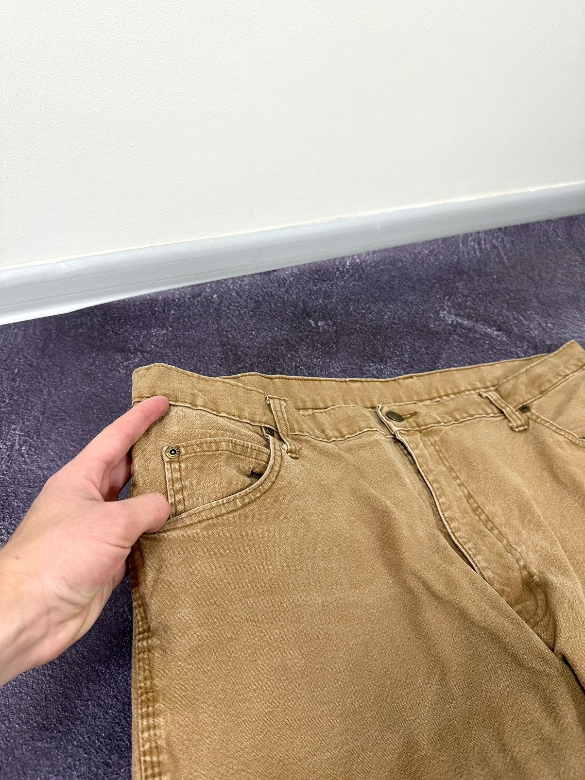 Dickies Vintage Dickies Cargo Carpenter USA Baggy Hype Work Pants Size US 38 / EU 54 - 10 Thumbnail