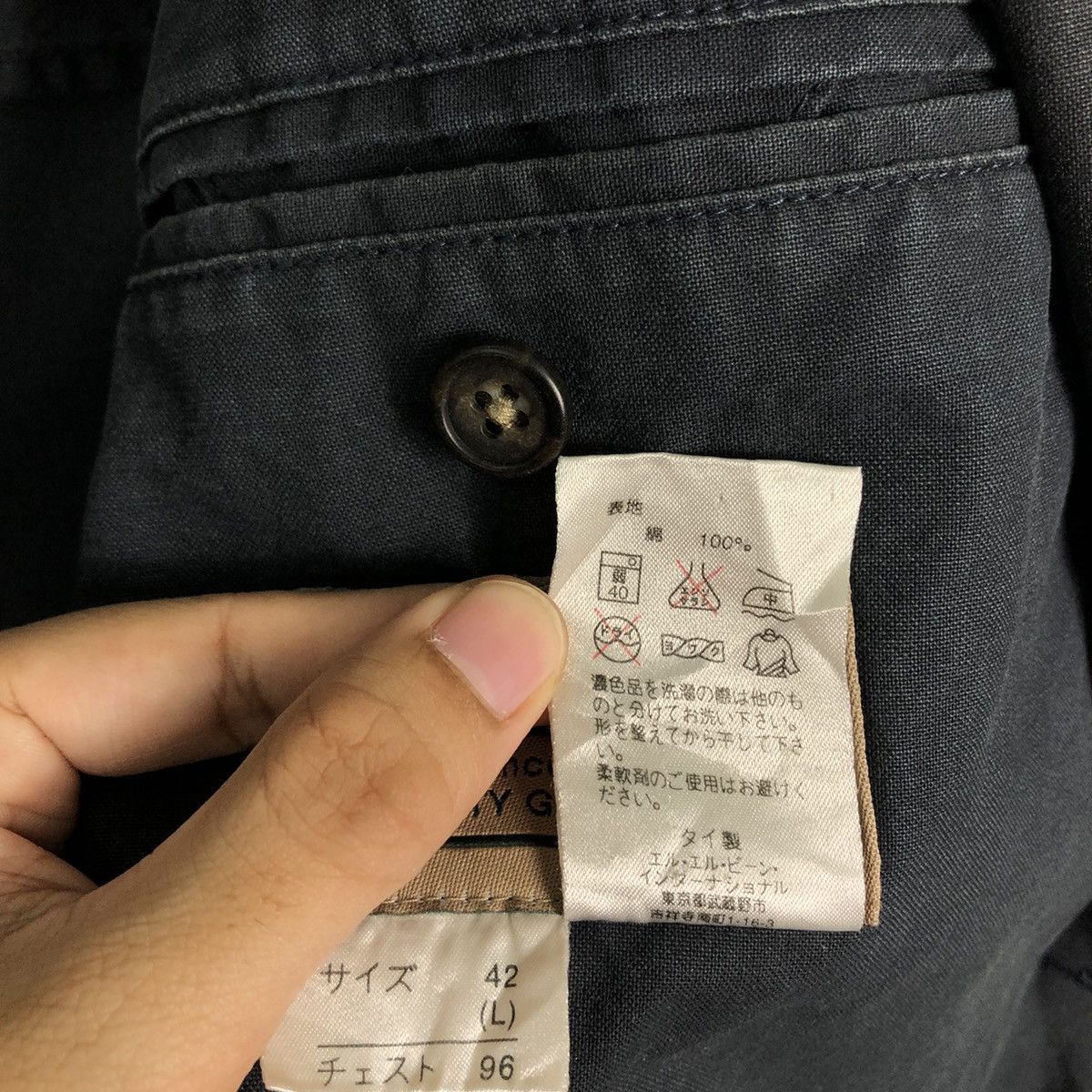 Japanese Brand 🔥90’s Double Breast Chore Jacket Worker Wear L.L.Bean Size US L / EU 52-54 / 3 - 15 Thumbnail