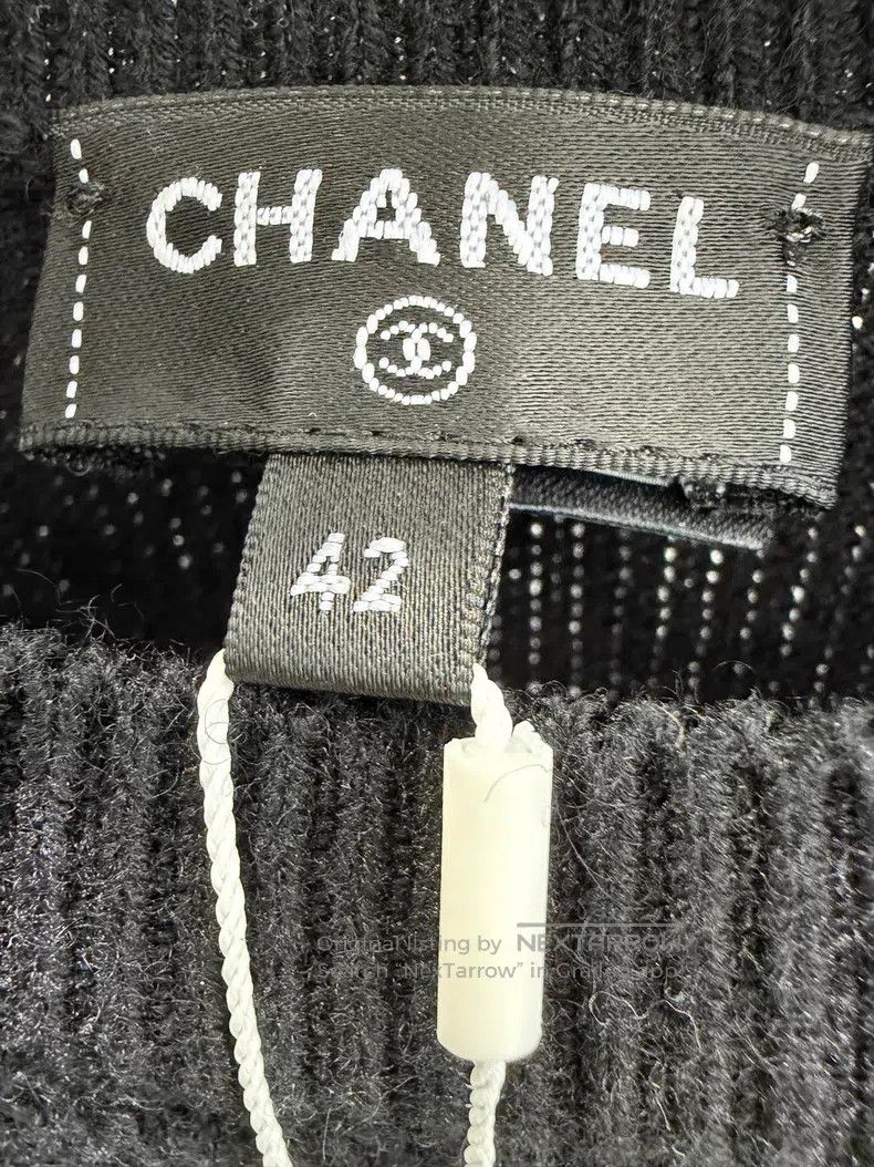Chanel Chanel Cartoon graffiti pullover sweater Size M / US 6-8 / IT 42-44 - 4 Thumbnail