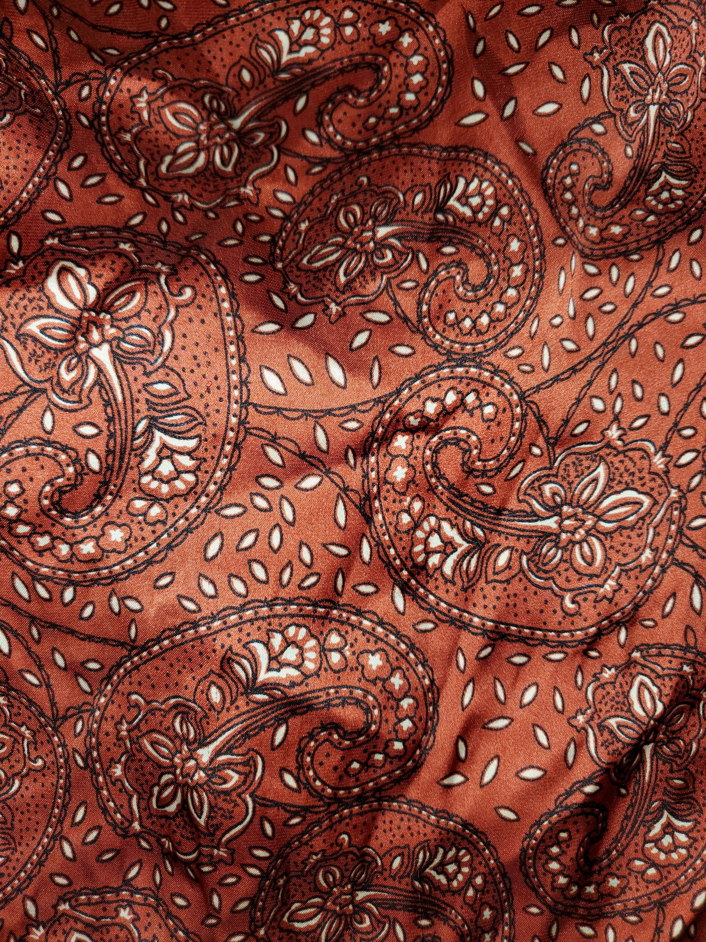 Other Silky paisley bandana tie back top with adjustable straps Size M / US 6-8 / IT 42-44 - 2 Thumbnail