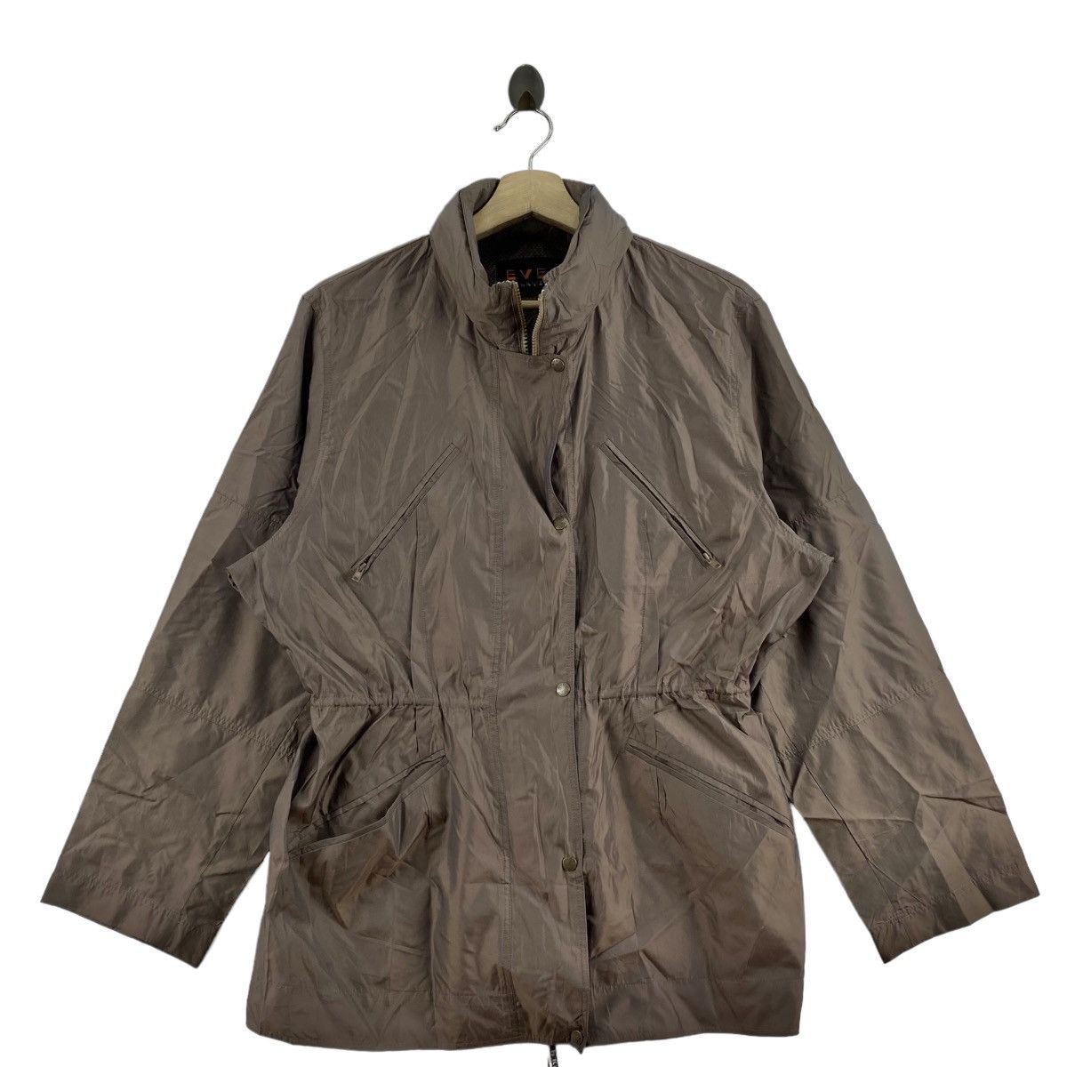 image of Italian Designers x Vintage Evex By Krizia Italian Designer Brown Parka, Men's (Size Medium)