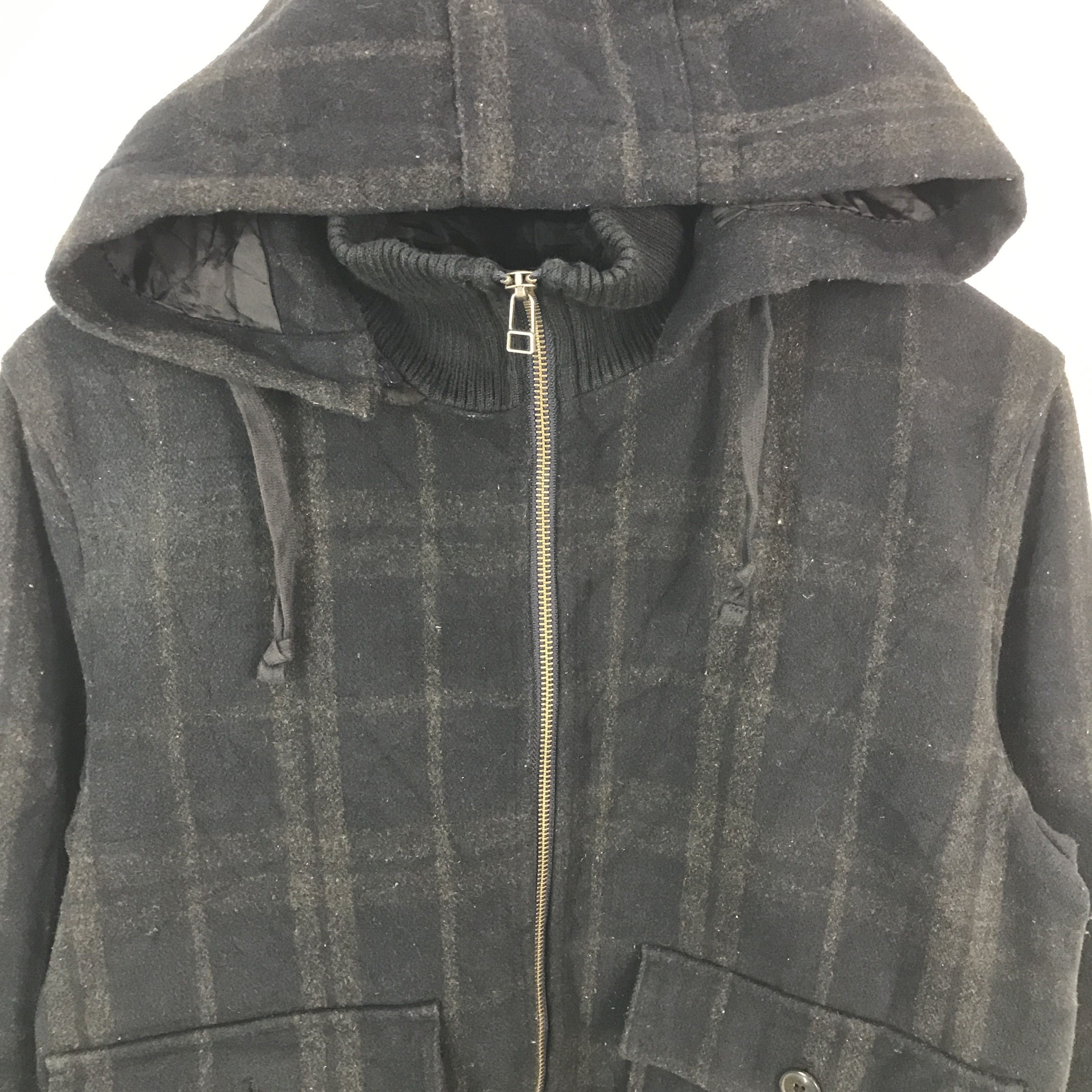 Global Work × Japanese Brand global work Wool hoodie jacket Size US M / EU 48-50 / 2 - 3 Thumbnail