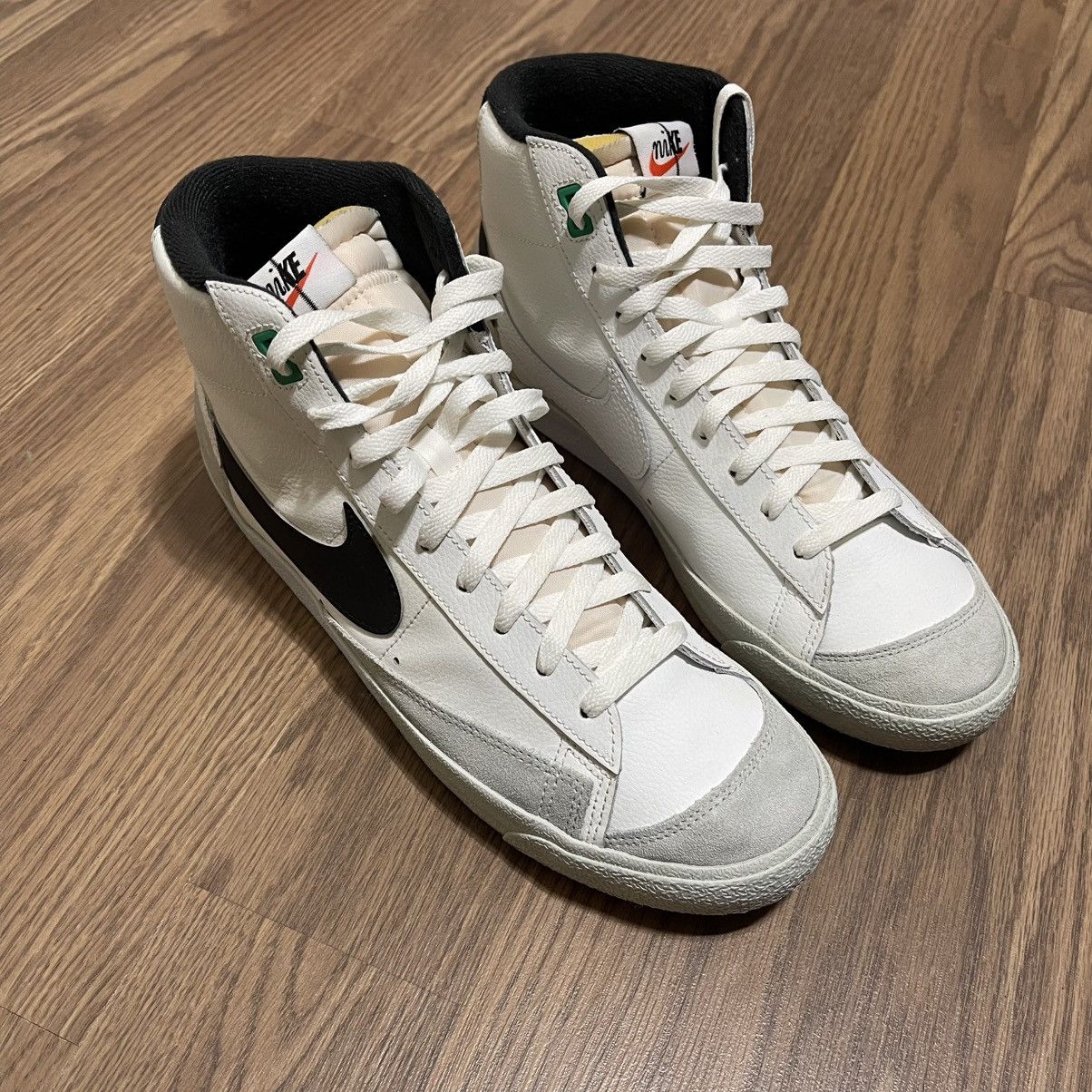 Nike Nike Blazer Mid '77 PRM 'Summit White' Size US 12 / EU 45 - 5 Thumbnail