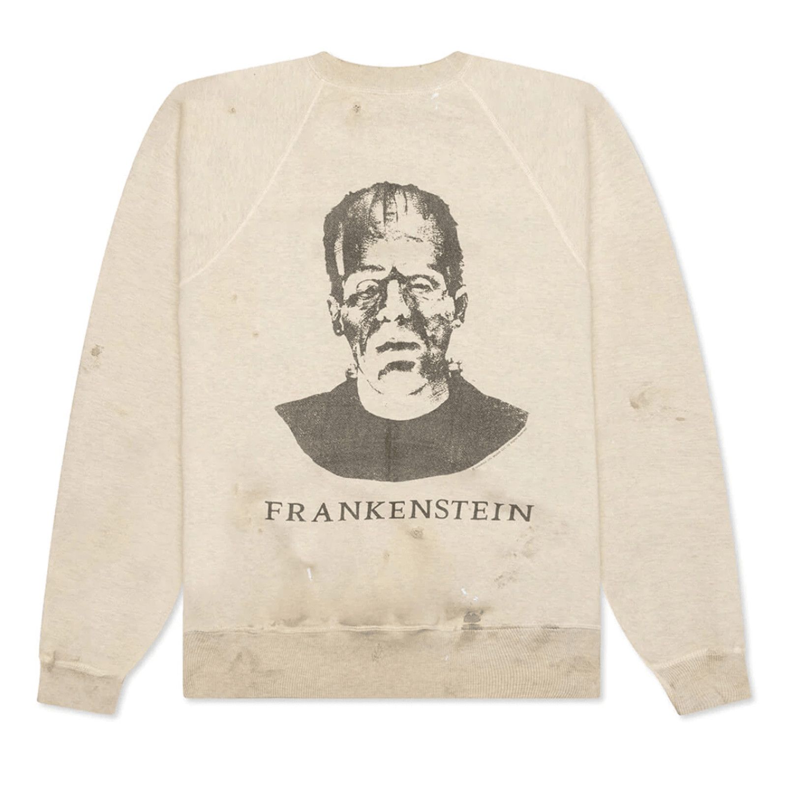 Image of Saint Michael Saint Micahel Franken Crewneck Sweatshirt Grey, Men's (Size Small)