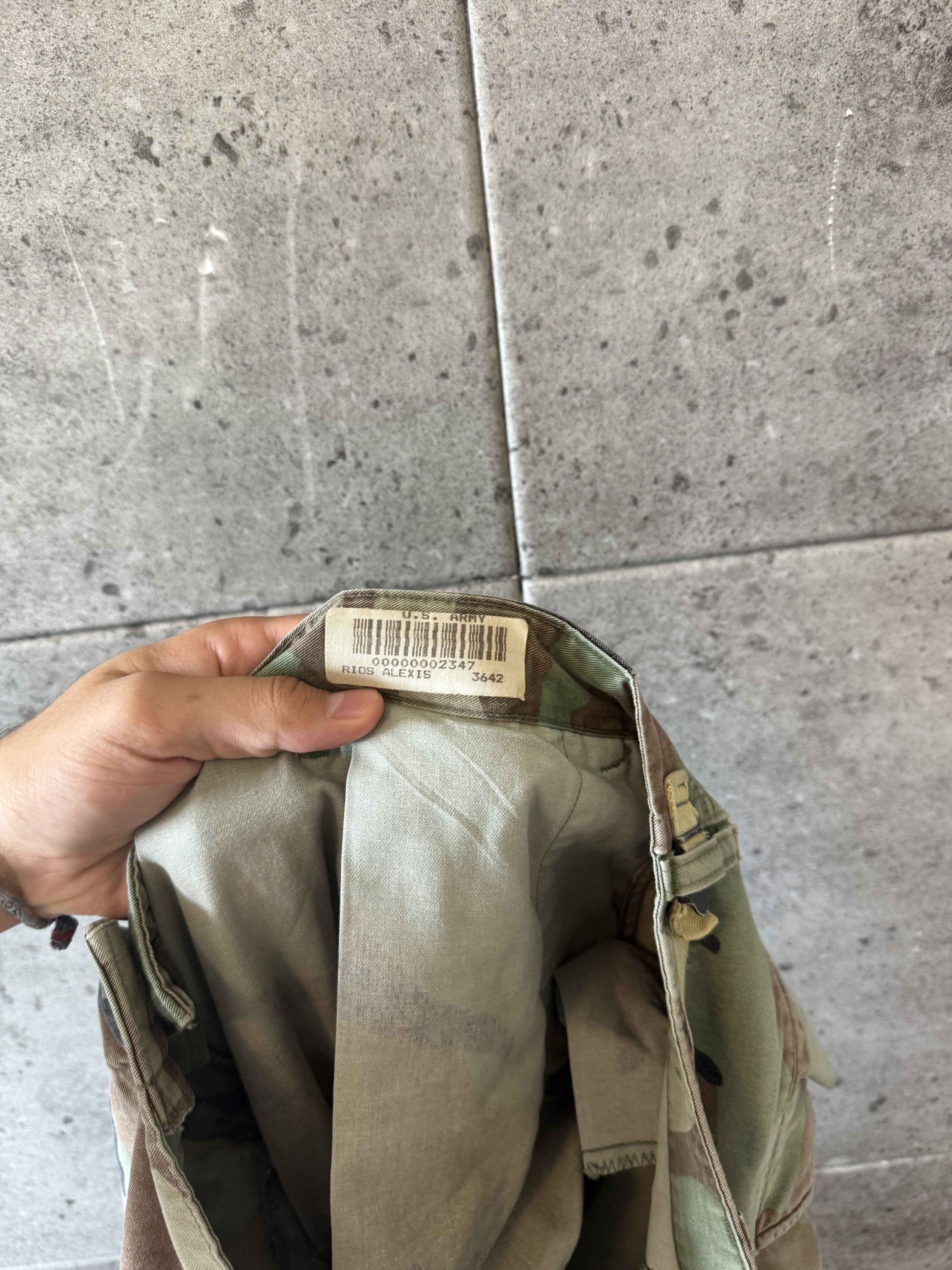Vintage Vintage army camouflage baggy cargo pants Size US 40 / EU 56 - 9 Thumbnail