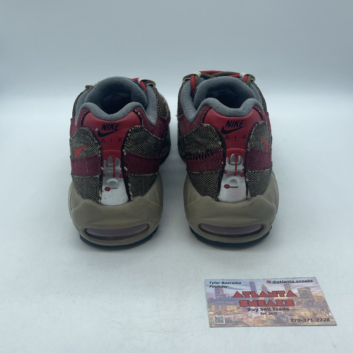 Nike Air max 95 Freddy Krueger Size US 9 / EU 42 - 3 Thumbnail