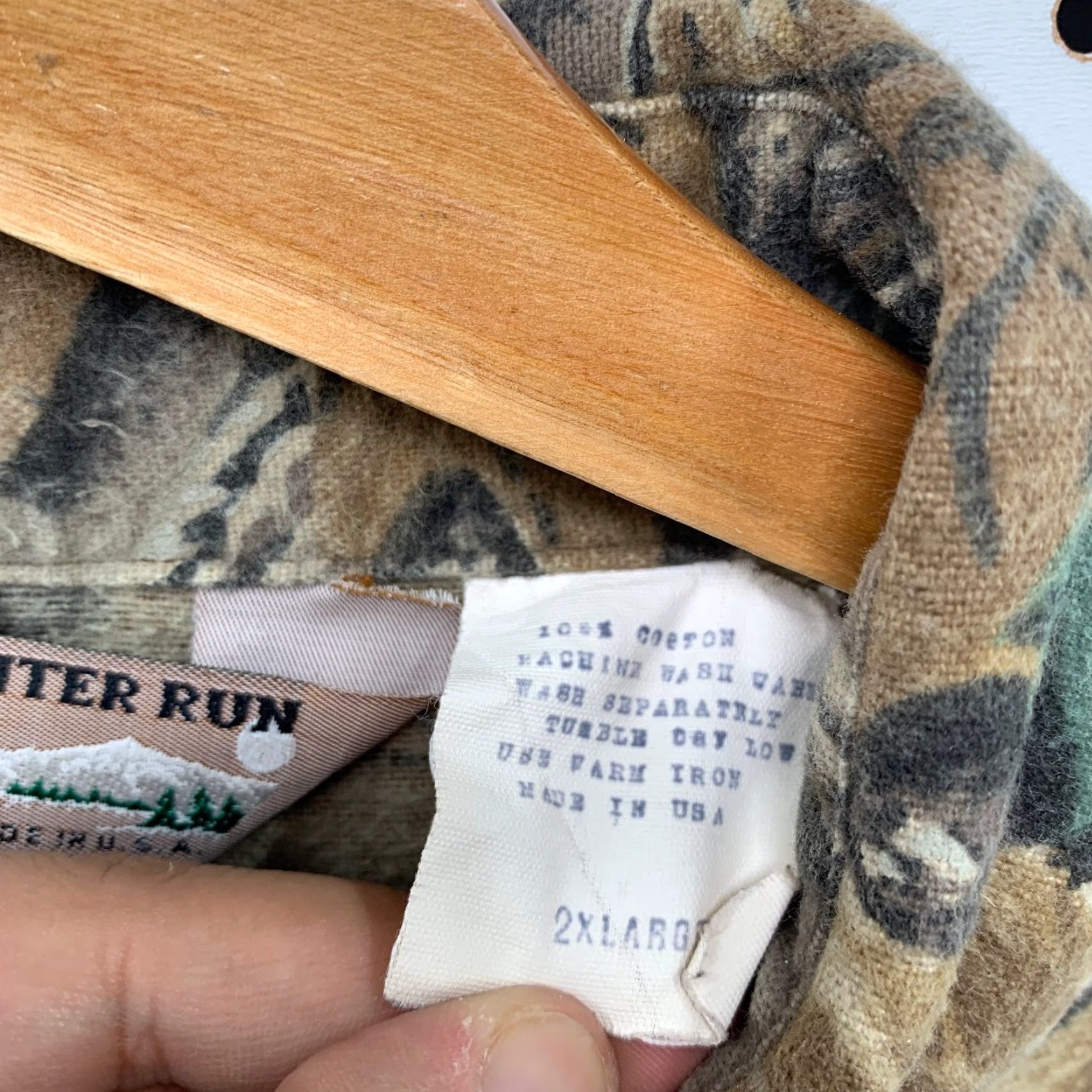Vintage VINTAGE Wisconsin Bowhunters Button Shirt Mens 2XL Camouflage Chamois Outdoor Size US XXL / EU 58 / 5 - 7 Thumbnail