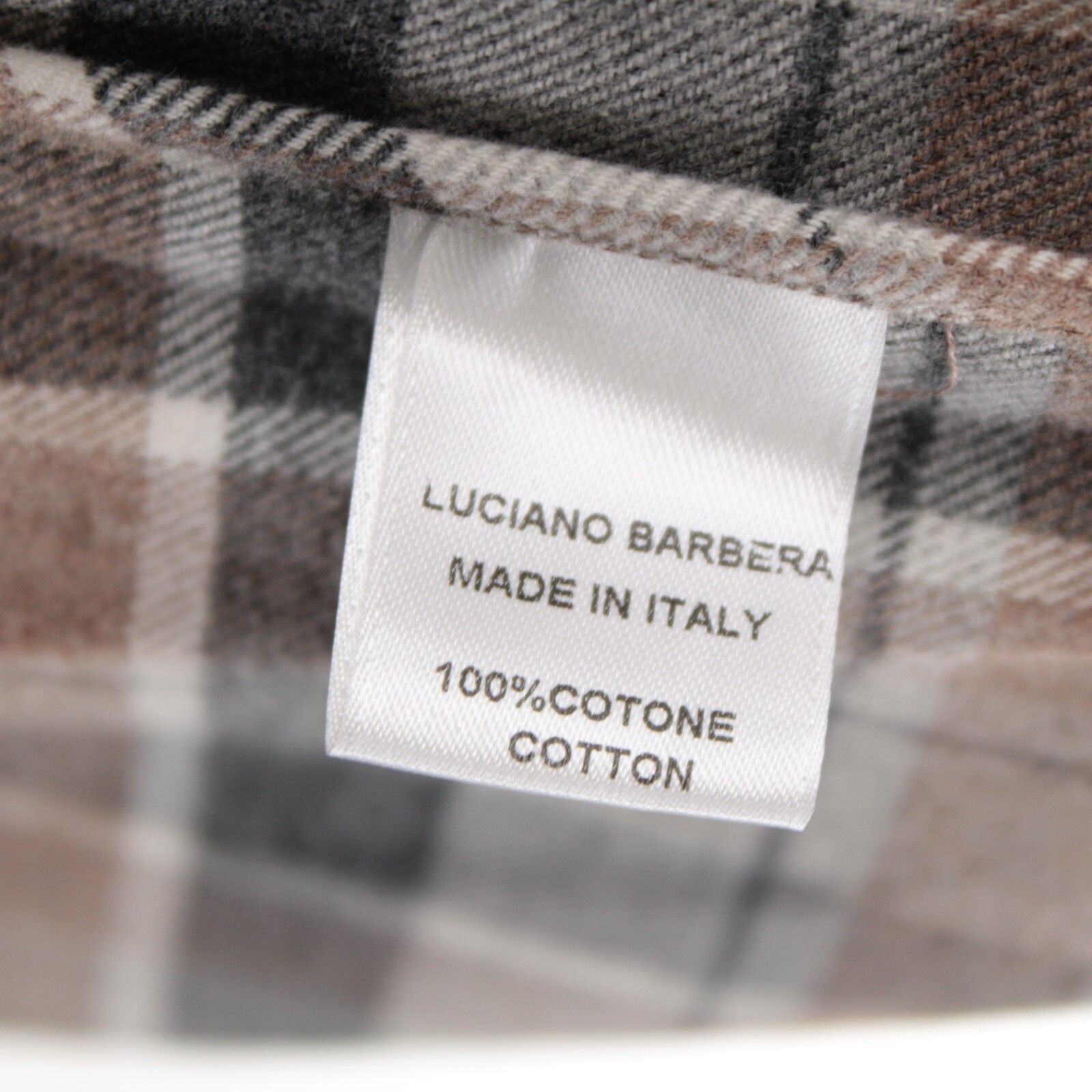 Luciano Barbera Luciano Barbera Overshirt Size XL US In Gray Cotton Size US XL / EU 56 / 4 - 9 Thumbnail