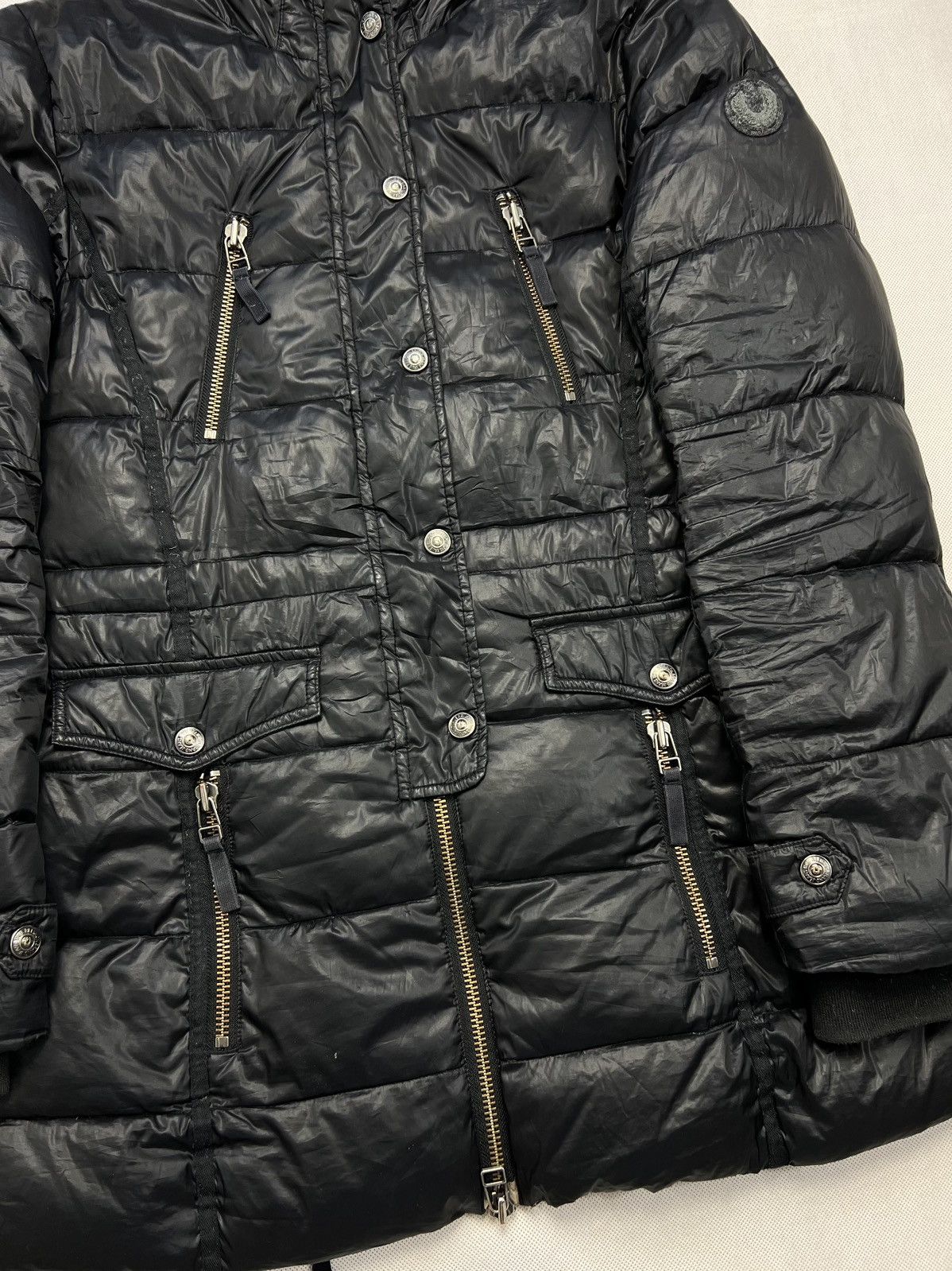 True Religion Puffer Jacket True Religion USA Black Winter Puchowa Kurtka Size XL / US 12-14 / IT 48-50 - 2 Thumbnail