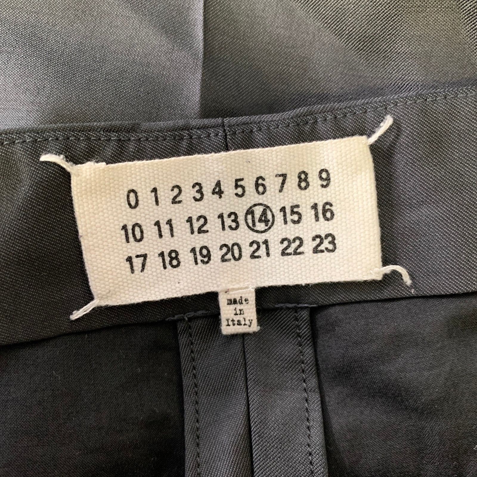 Maison Margiela Size 36 Grey Heather Wool Flat Front Dress Pants Size US 36 / EU 52 - 3 Thumbnail