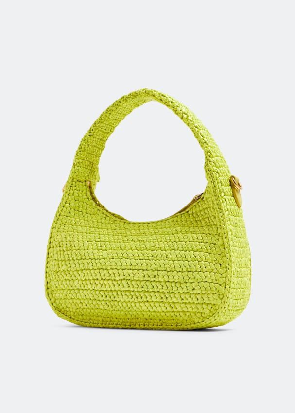 Miu Miu Miu Miu Wander crochet hobo bag Size ONE SIZE - 3 Thumbnail