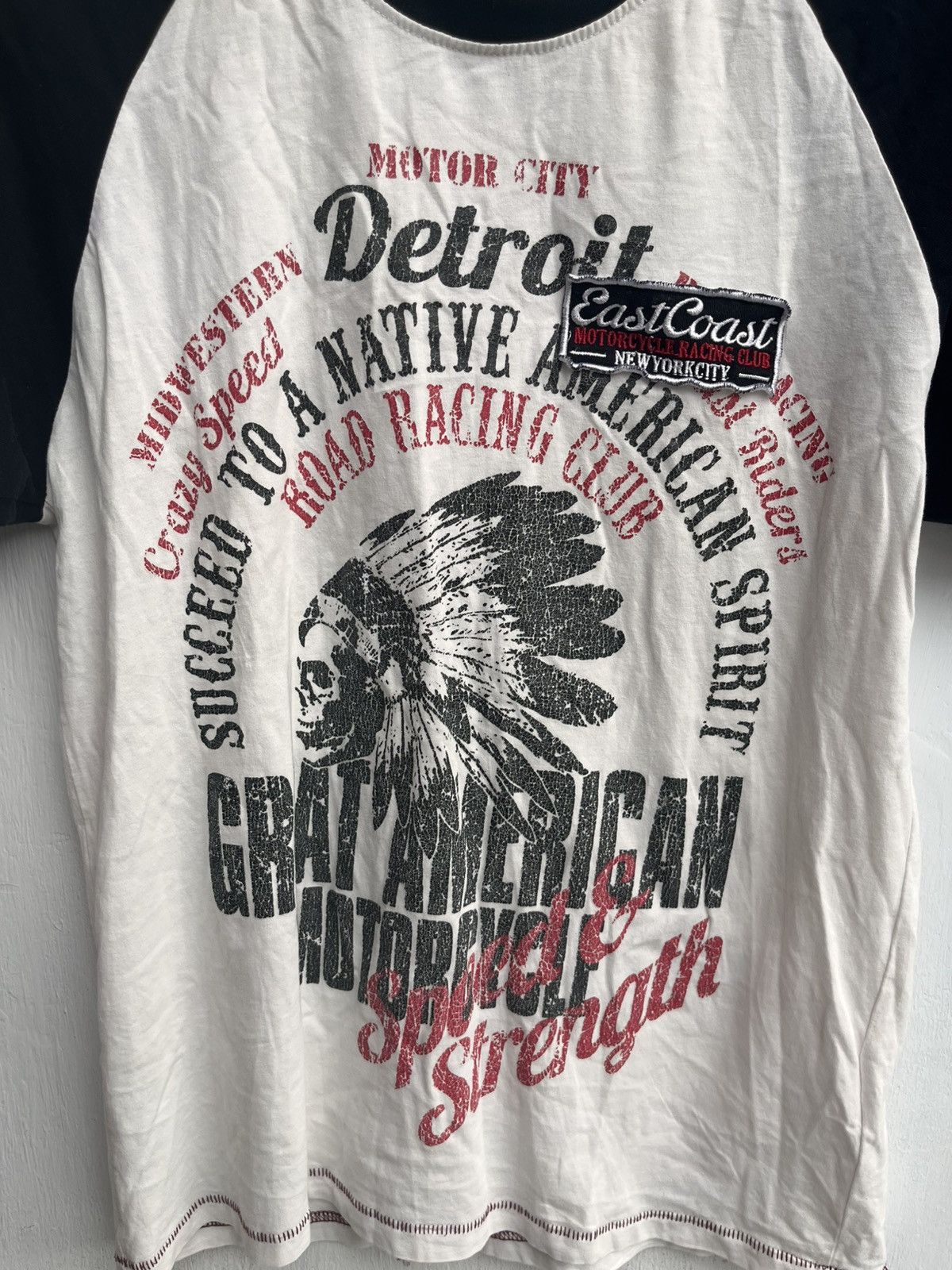 14th Addiction STEAL! Jeaning Wild Poem Gohtic Indian Skull Tee Y2K Punk Size US S / EU 44-46 / 1 - 6 Thumbnail