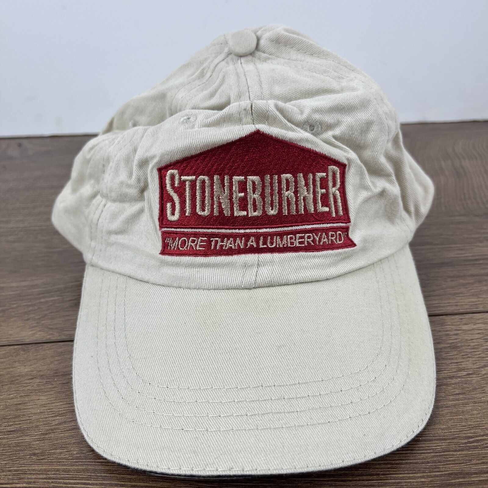 Other Stoneburner Lumberyard Hat Stoneburner Tan Brown Adjustable Size ONE SIZE - 3 Thumbnail