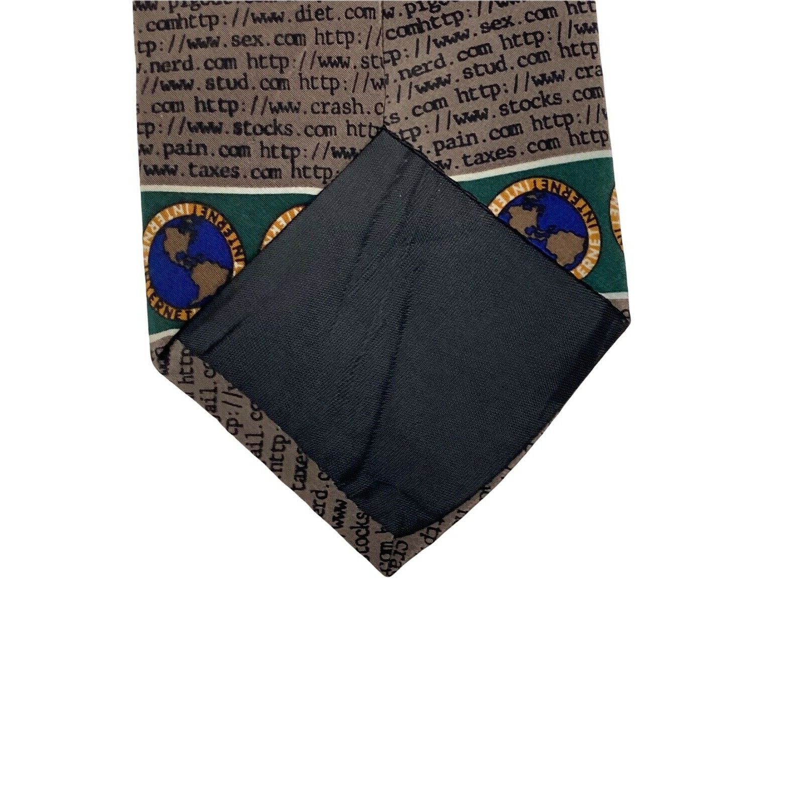 Vicky Davis Vicky Davis The Net Internet Websites World Wide Web Necktie Size ONE SIZE - 6 Thumbnail