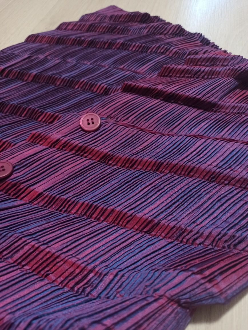 Issey Miyake Issey Miyake Vintage Blouse Shirt Iridescent Size M / US 6-8 / IT 42-44 - 7 Thumbnail