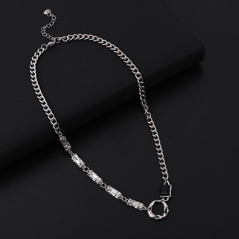 Jewelry Y2k Titanium Steel Polishing Necklace Size ONE SIZE - 1 Thumbnail