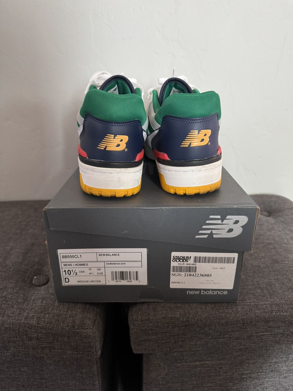New Balance New balance 550 multi Size US 10.5 / EU 43-44 - 4 Thumbnail