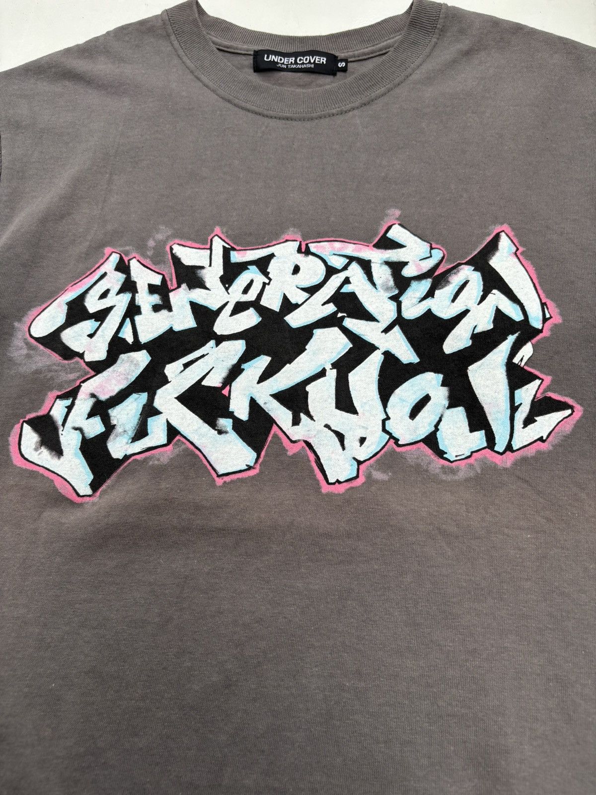 Undercover 2000s Generation Fuck You Sleeveless T-shirt Size US S / EU 44-46 / 1 - 2 Thumbnail