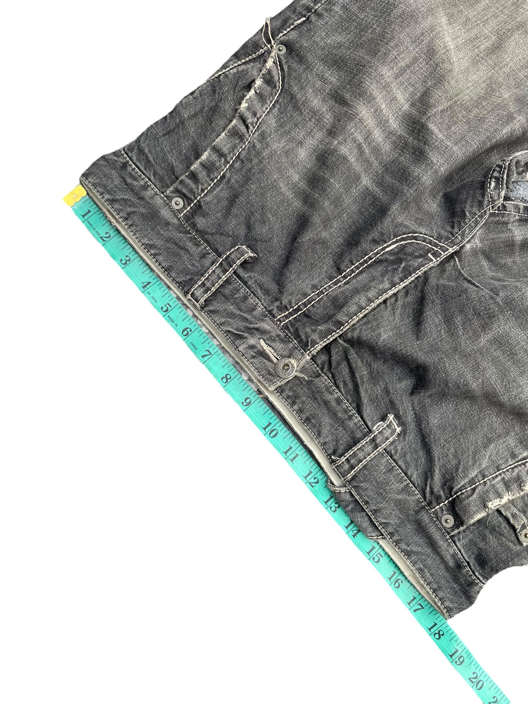 Japanese Brand A.A.R Faded Distresed Denim Size US 35 - 10 Thumbnail